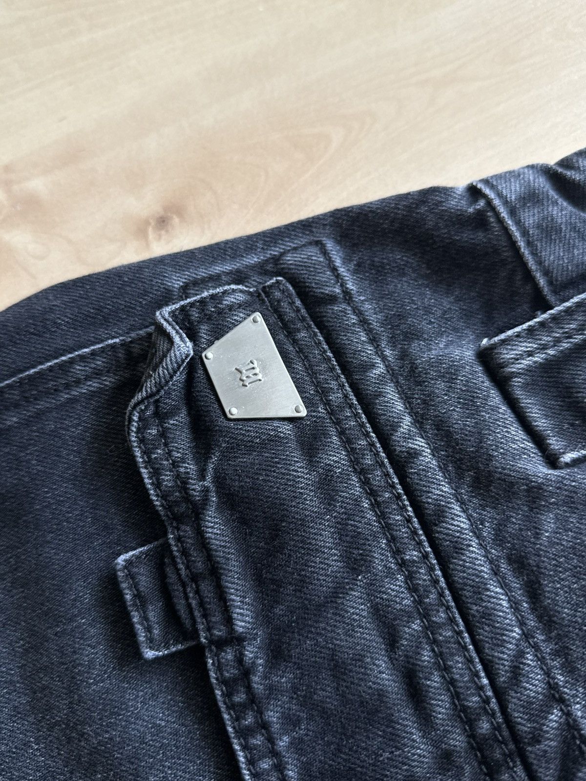 Misbhv Misbhv Harness Strap Cargo Trousers denim jeans 27 Size 27" / US 4 / IT 40 - 11 Thumbnail