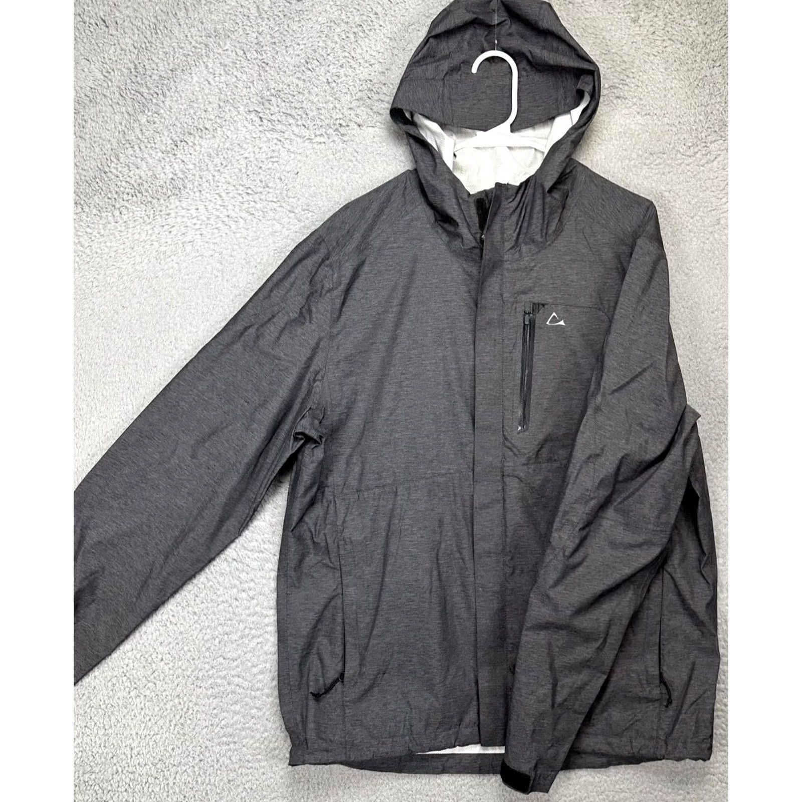 Vintage Paradox Jacket Men Medium Black Nylon Blend Water Resistant Wind Full Zip Hoodie Size US M / EU 48-50 / 2 - 3 Thumbnail