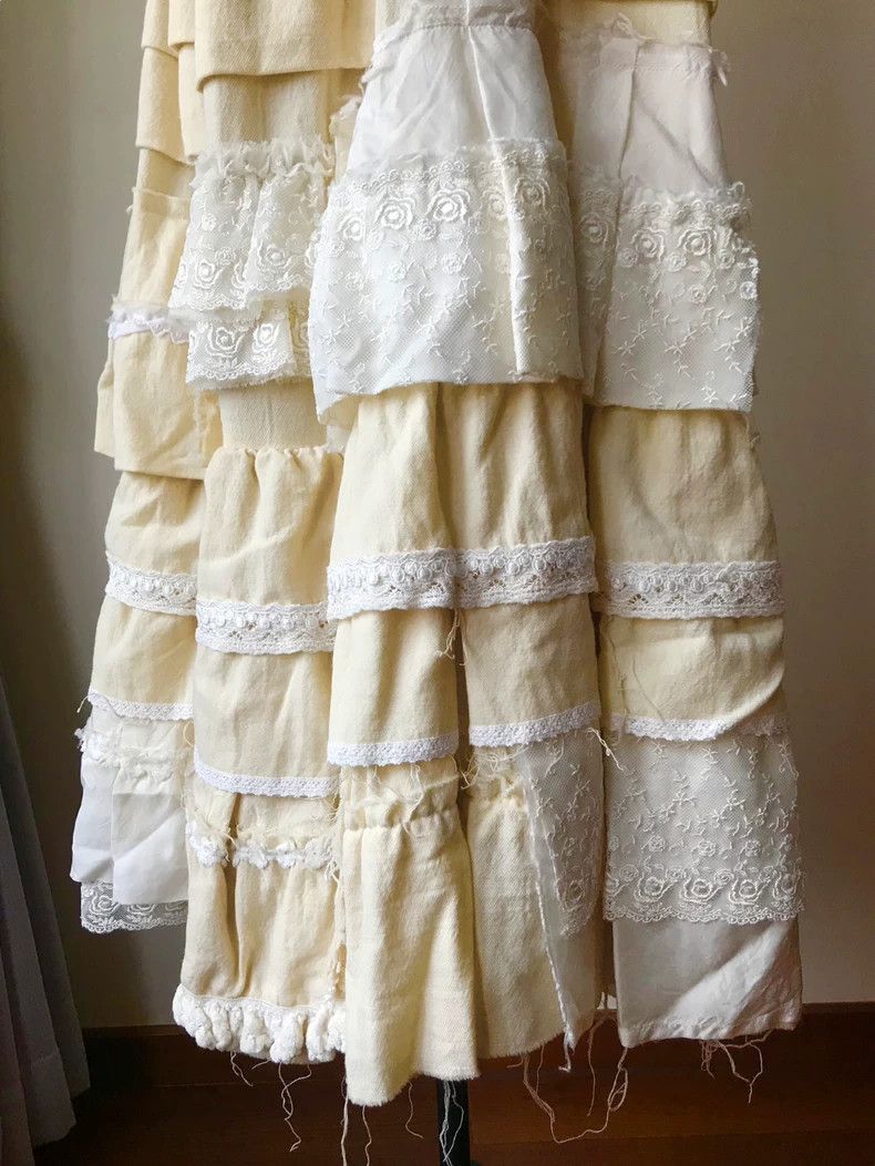 Comme des Garcons Comme Des Garcons Heavy Duty Tiered Ruffle Dress Size S / US 4 / IT 40 - 5 Thumbnail