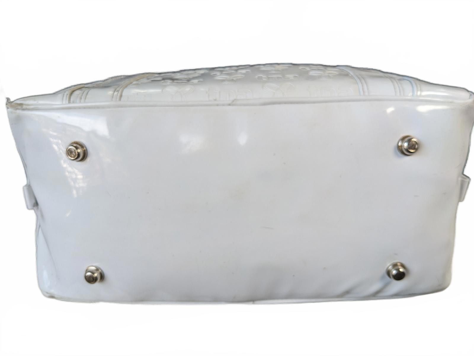 Aritzia Aritzia Tna Canada Throwback Women Handbag Duffle Bag White Size ONE SIZE - 8 Thumbnail