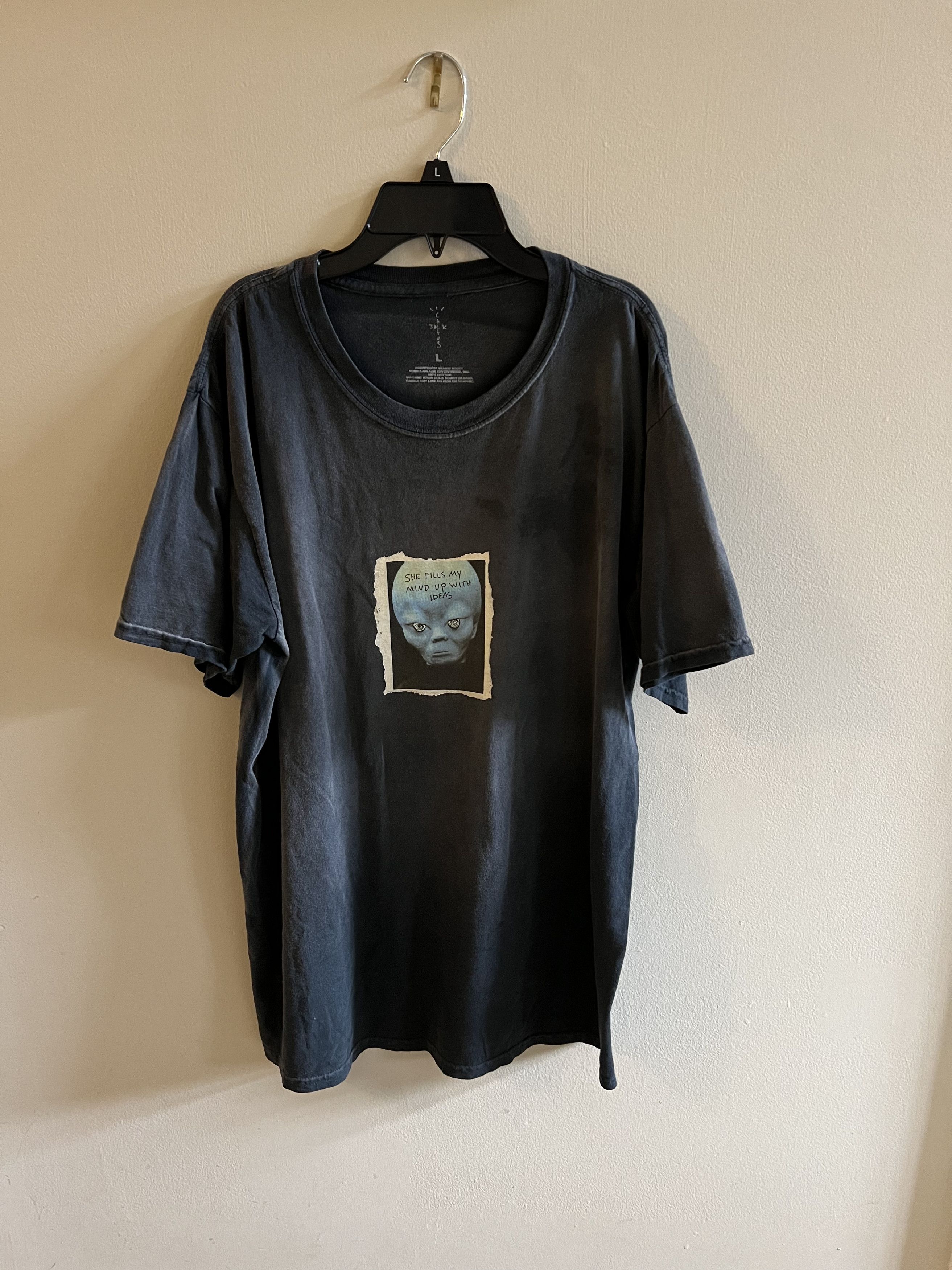 Travis Scott Travis Scott Cactus Jack She Fills My Mind With Ideas Tee Size US L / EU 52-54 / 3 - 1 Thumbnail