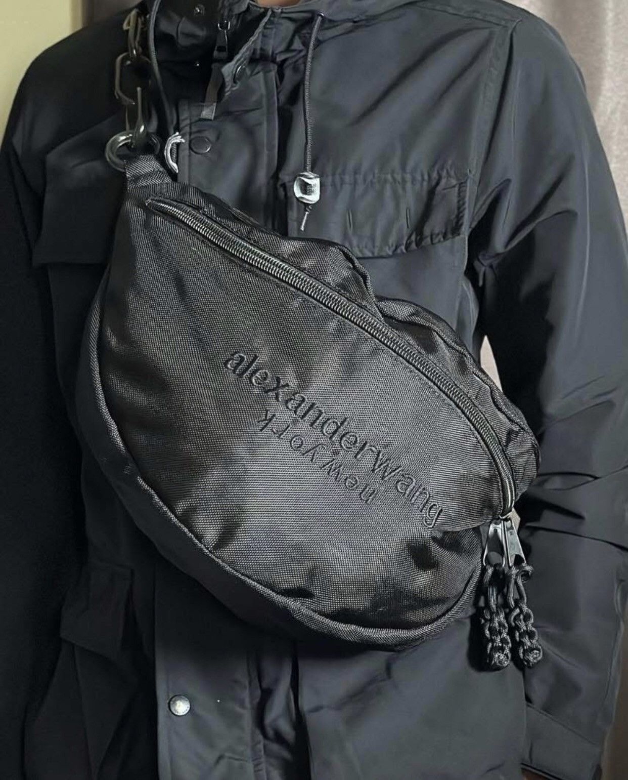 Alexander Wang Alexander Wang Unisex Large Attica Gym Fanny Pack Pouch Bag Size ONE SIZE - 1 Thumbnail