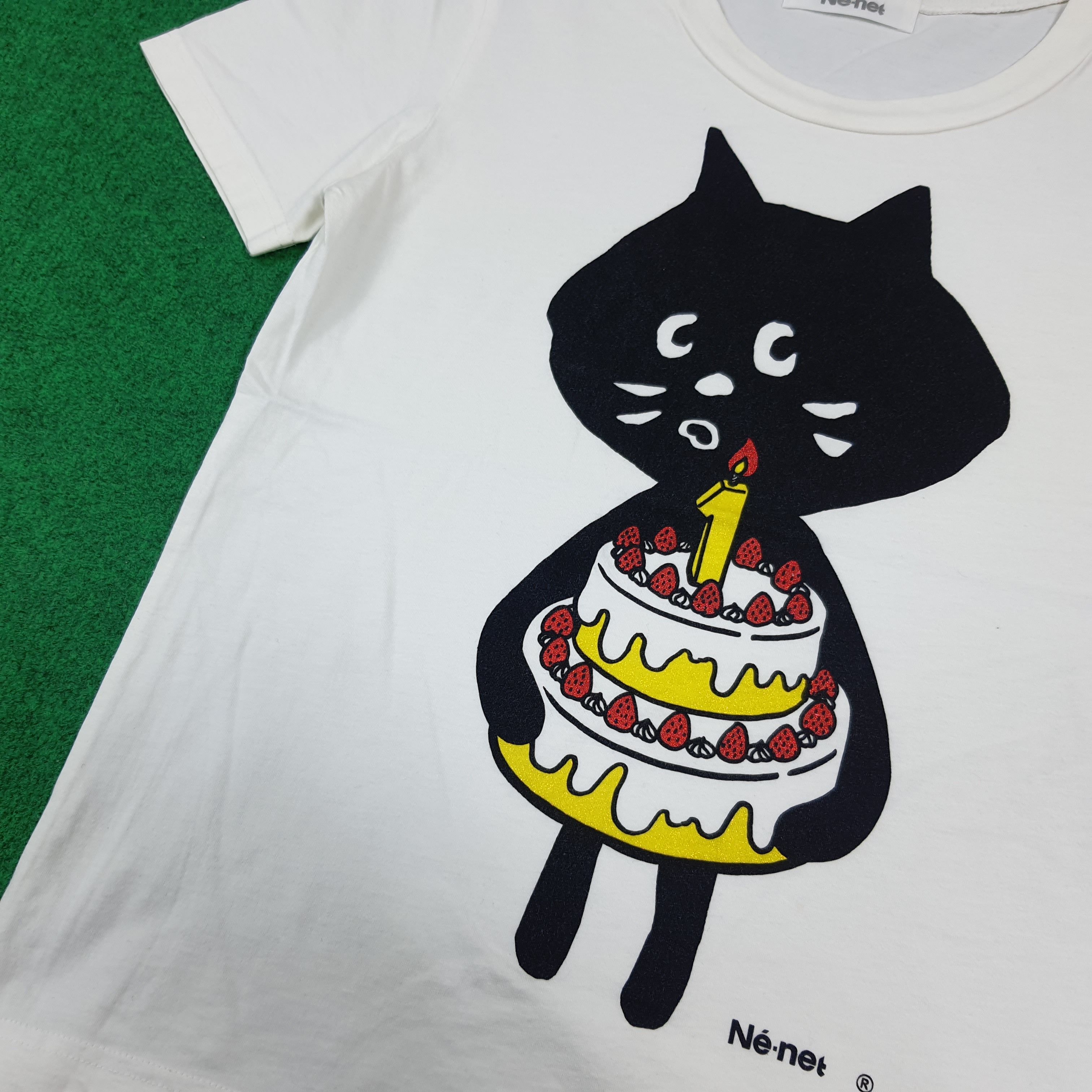 Ne-Net Vintage Ne-Net Cake by Issey Miyake Japan Tshirt C294N3 Size XS / US 0-2 / IT 36-38 - 2 Thumbnail