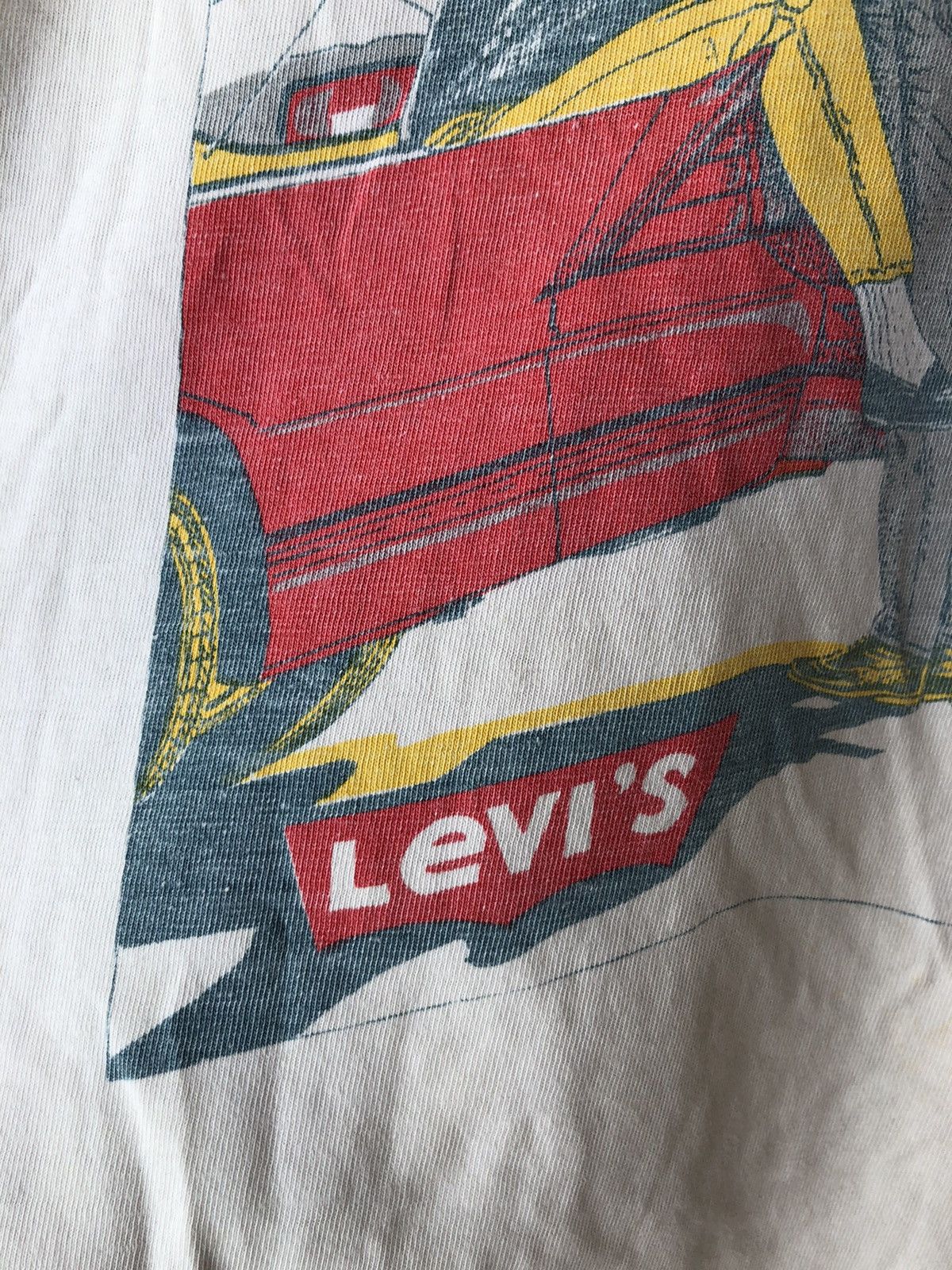 Levi's × Vintage Vintage Levi’s made in Hong Kong tee t-shirt Size US L / EU 52-54 / 3 - 9 Thumbnail