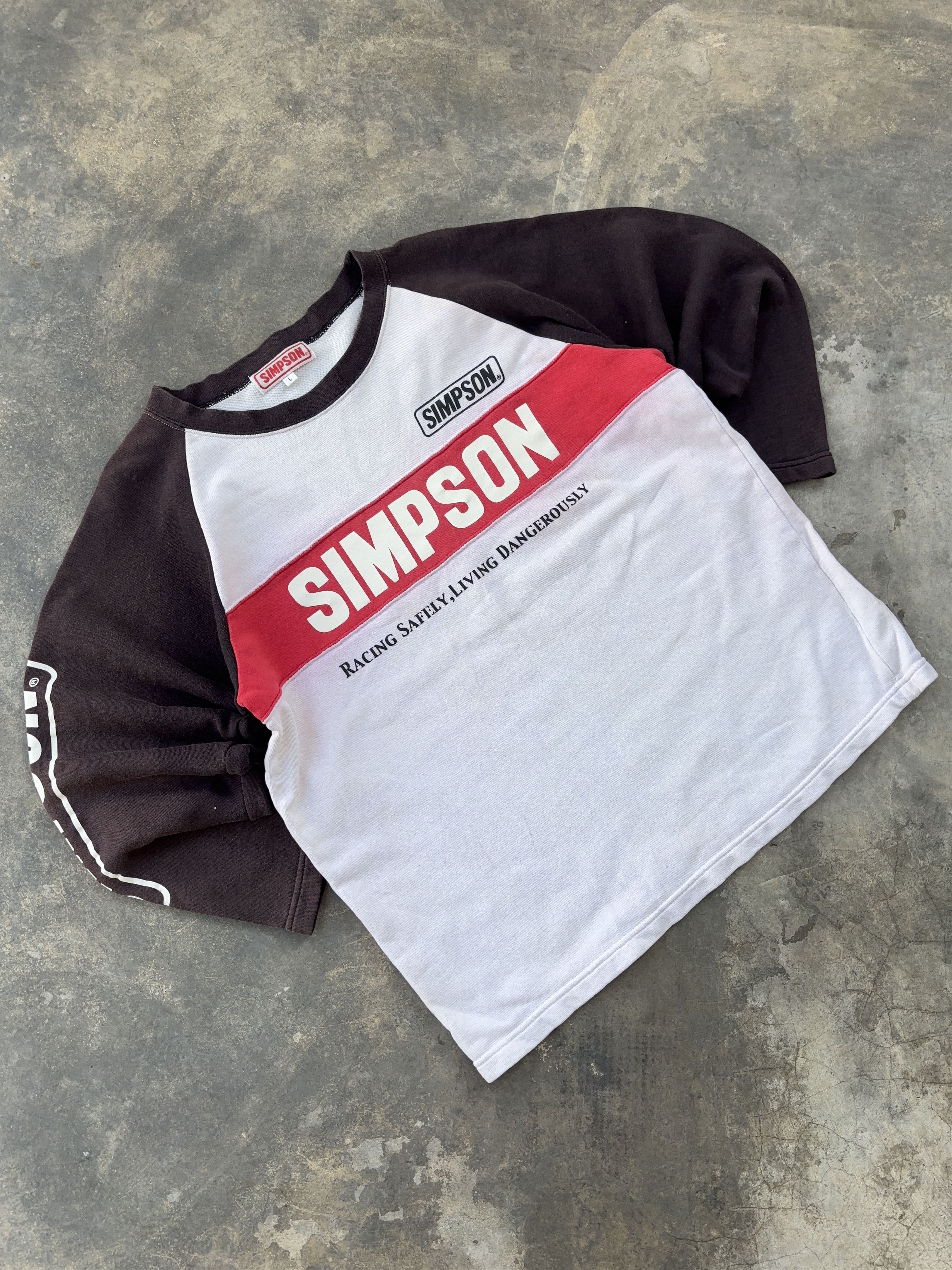 Other Simpson Vintage Motorsport Long Sleeve T-Shirt Size US L / EU 52-54 / 3 - 7 Thumbnail