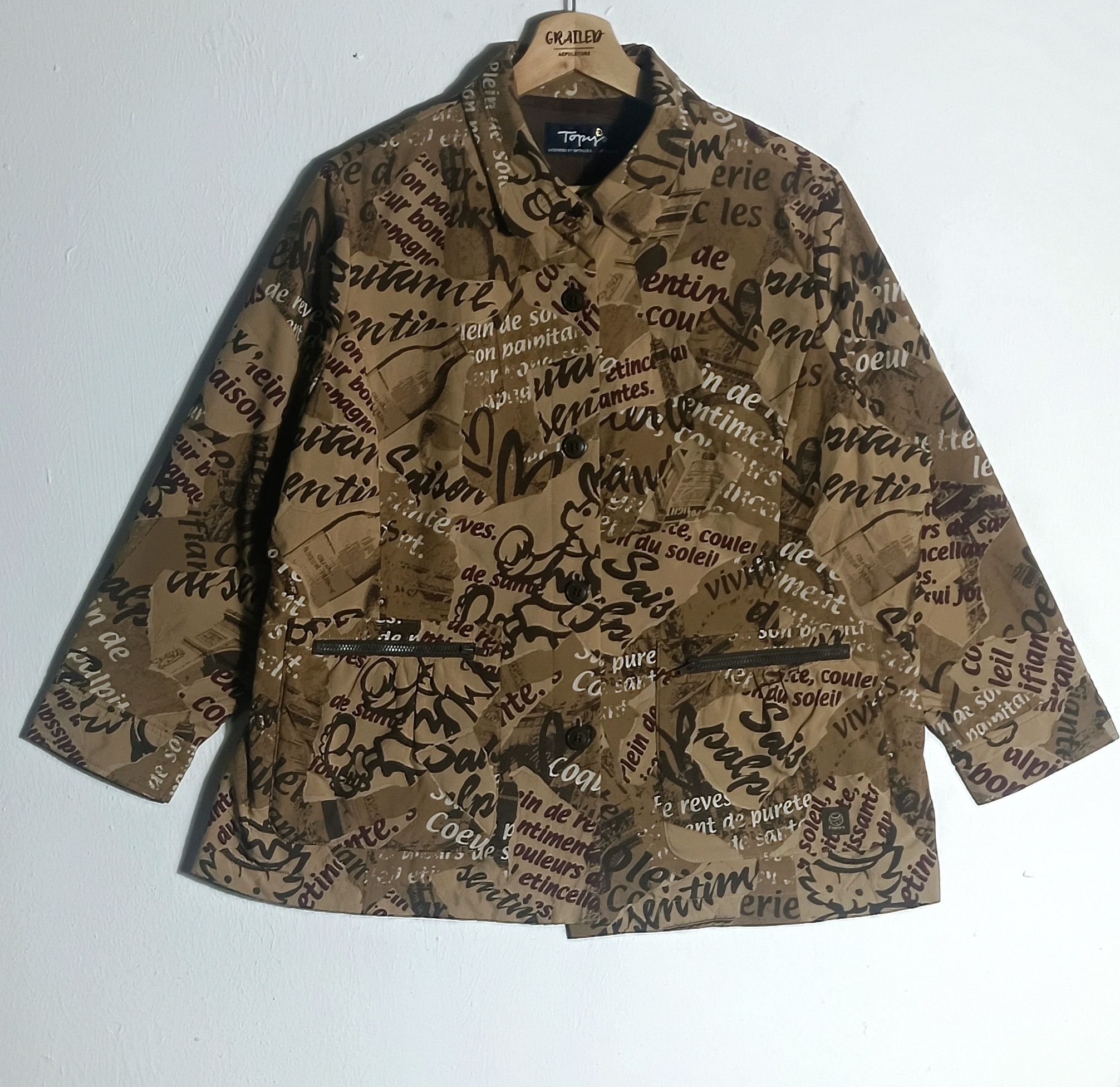 Designer × Japanese Brand Fashion style💥💥Topys France Multi Pocket Jacket Size US L / EU 52-54 / 3 - 1 Thumbnail