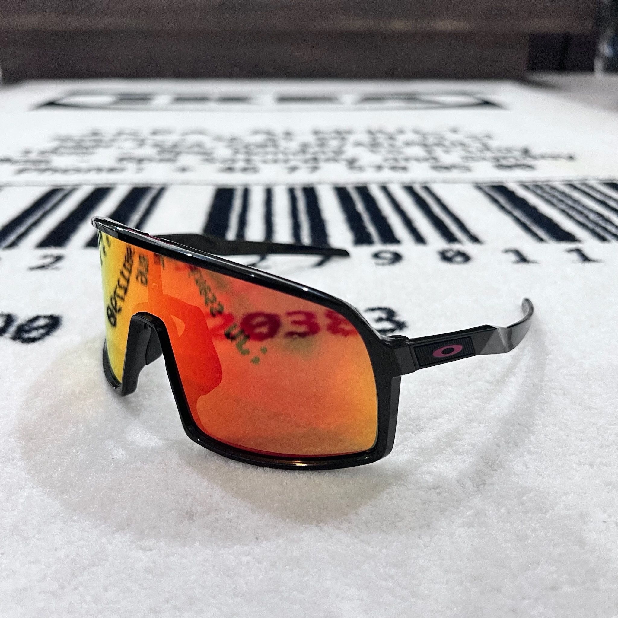 Oakley Oakley Sutro S Prizm Lens Ruby Black Frame Sunglasses Size ONE SIZE - 5 Thumbnail