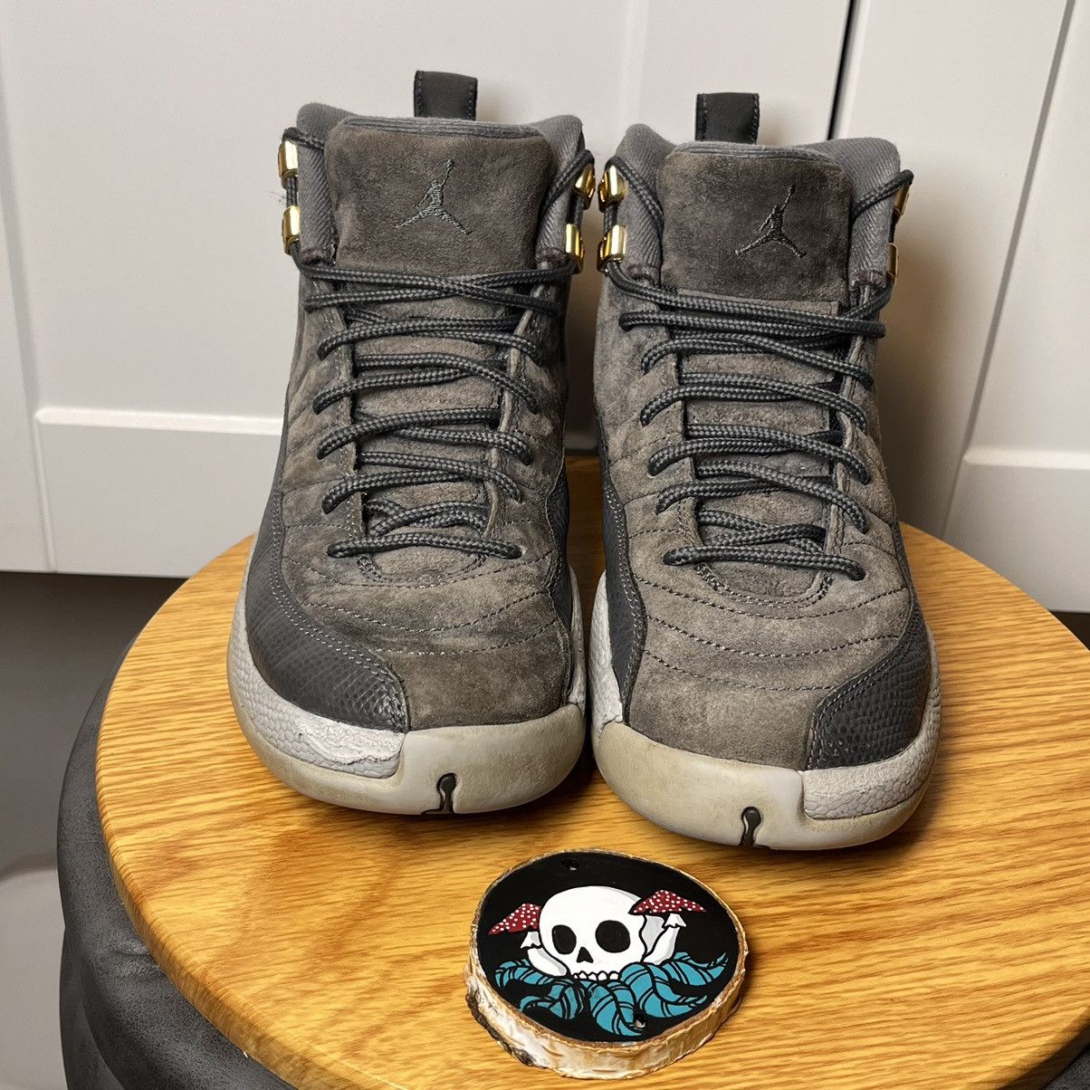 Jordan Brand •CLEAN• Jordan 12 Retro GS Dark Grey 5.5Y/7W Size US 7 / IT 37 - 4 Thumbnail