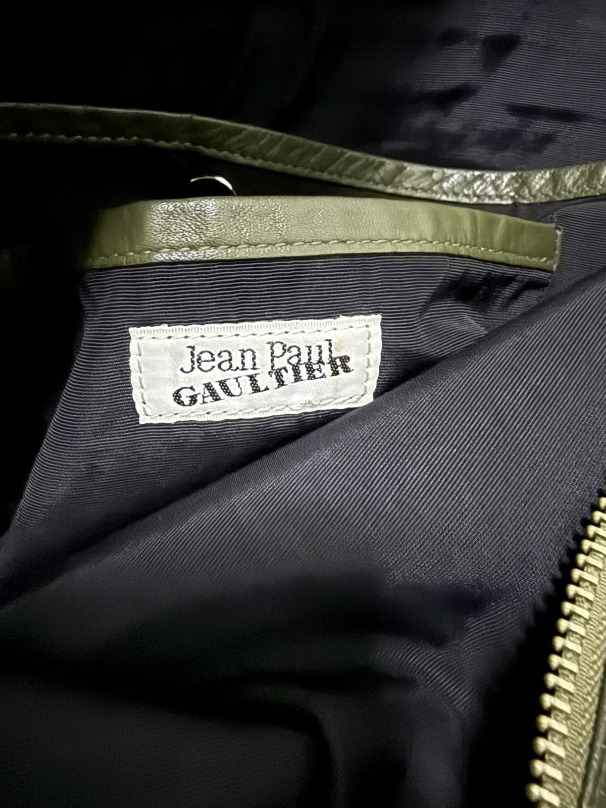 Jean Paul Gaultier Vintage Jean paul gaultier Leather patina Sling bag Size ONE SIZE - 8 Thumbnail
