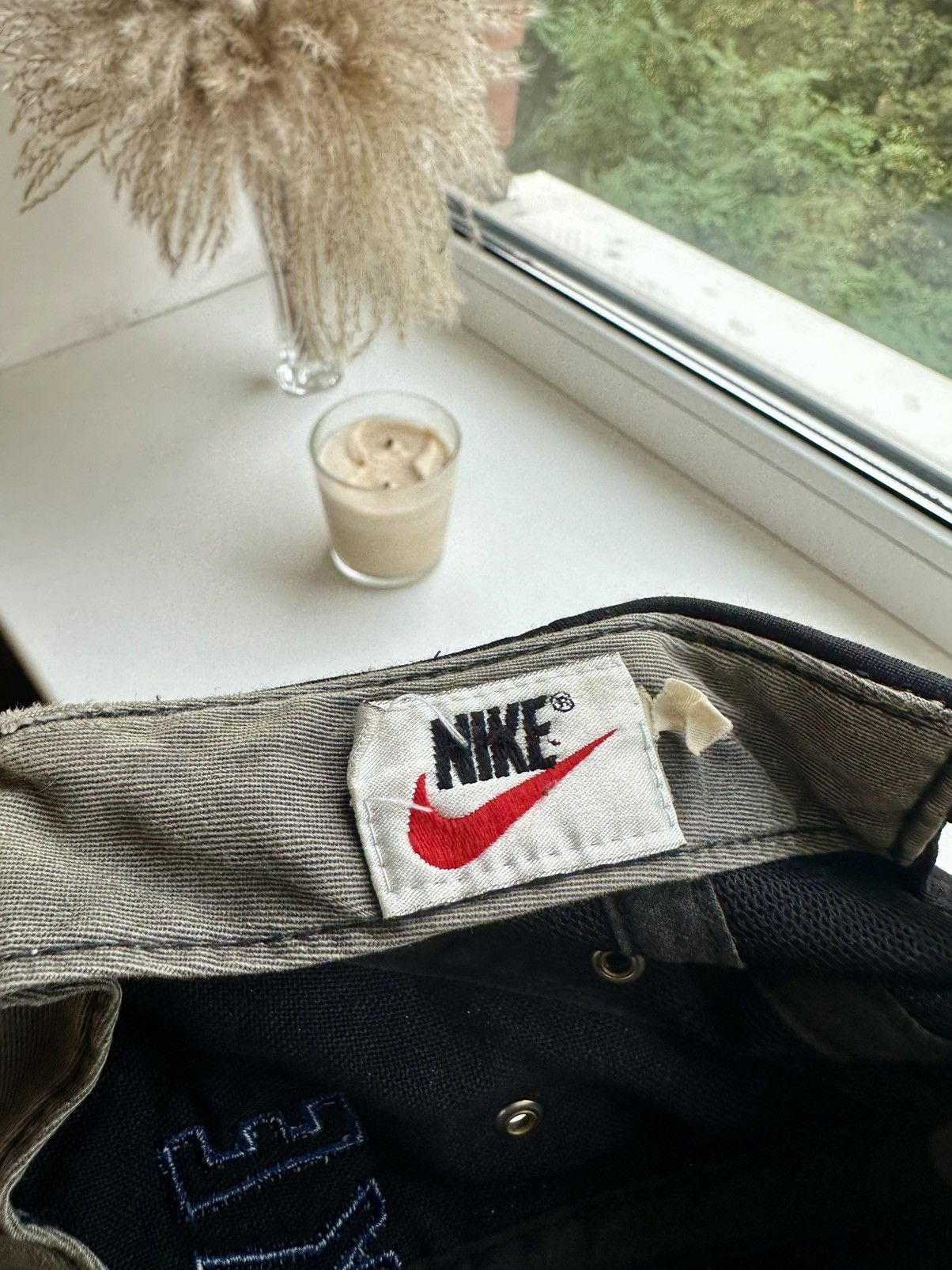 Nike Vintage Nike Cap Big Logo Size ONE SIZE - 10 Thumbnail