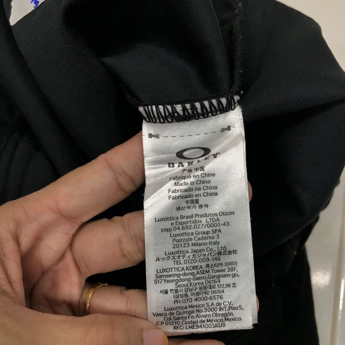 📌Rich Black Sweat Pants Oakley Small Pony