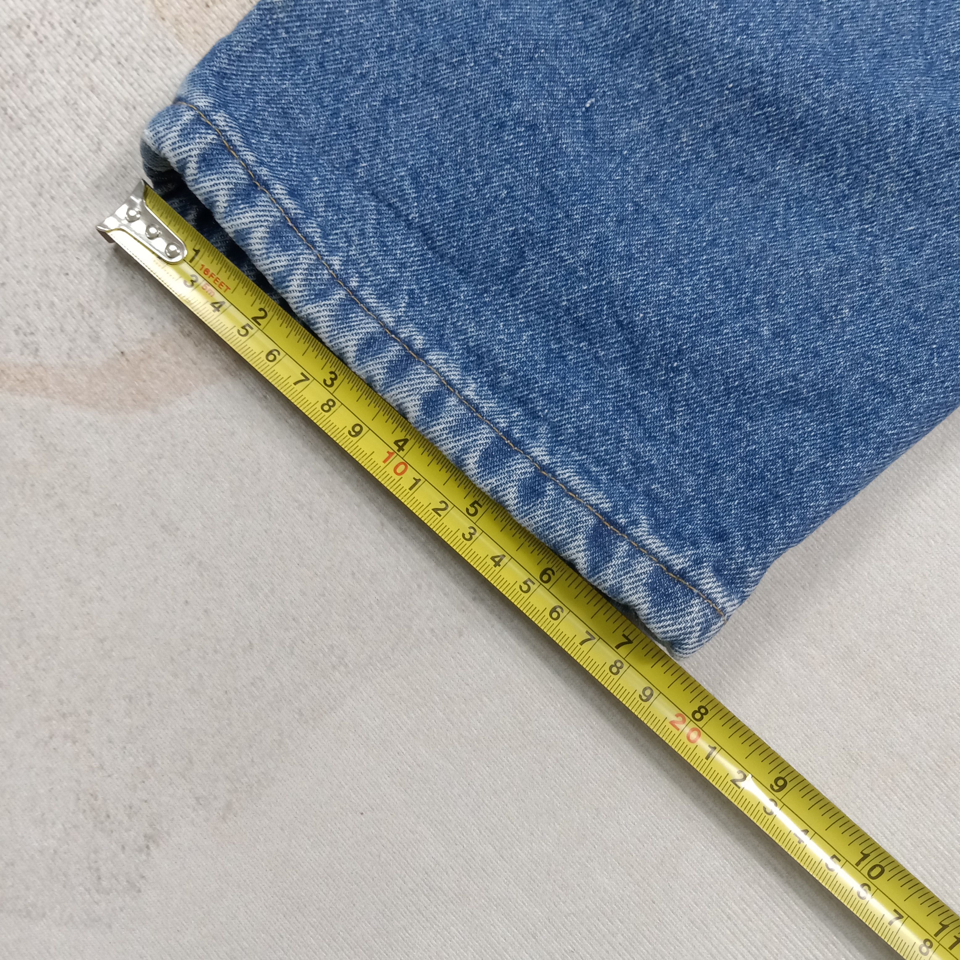 L.L. Bean L.L. Bean American Inner Fleece Denim Jeans C280N1 Size US 33 - 12 Thumbnail