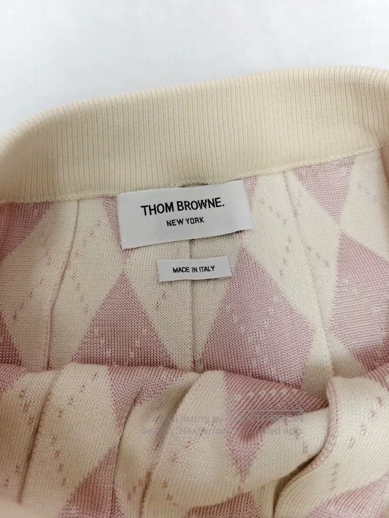 Thom Browne Thom Browne Pink diamond-patterned knit suit Size S / US 4 / IT 40 - 2 Thumbnail