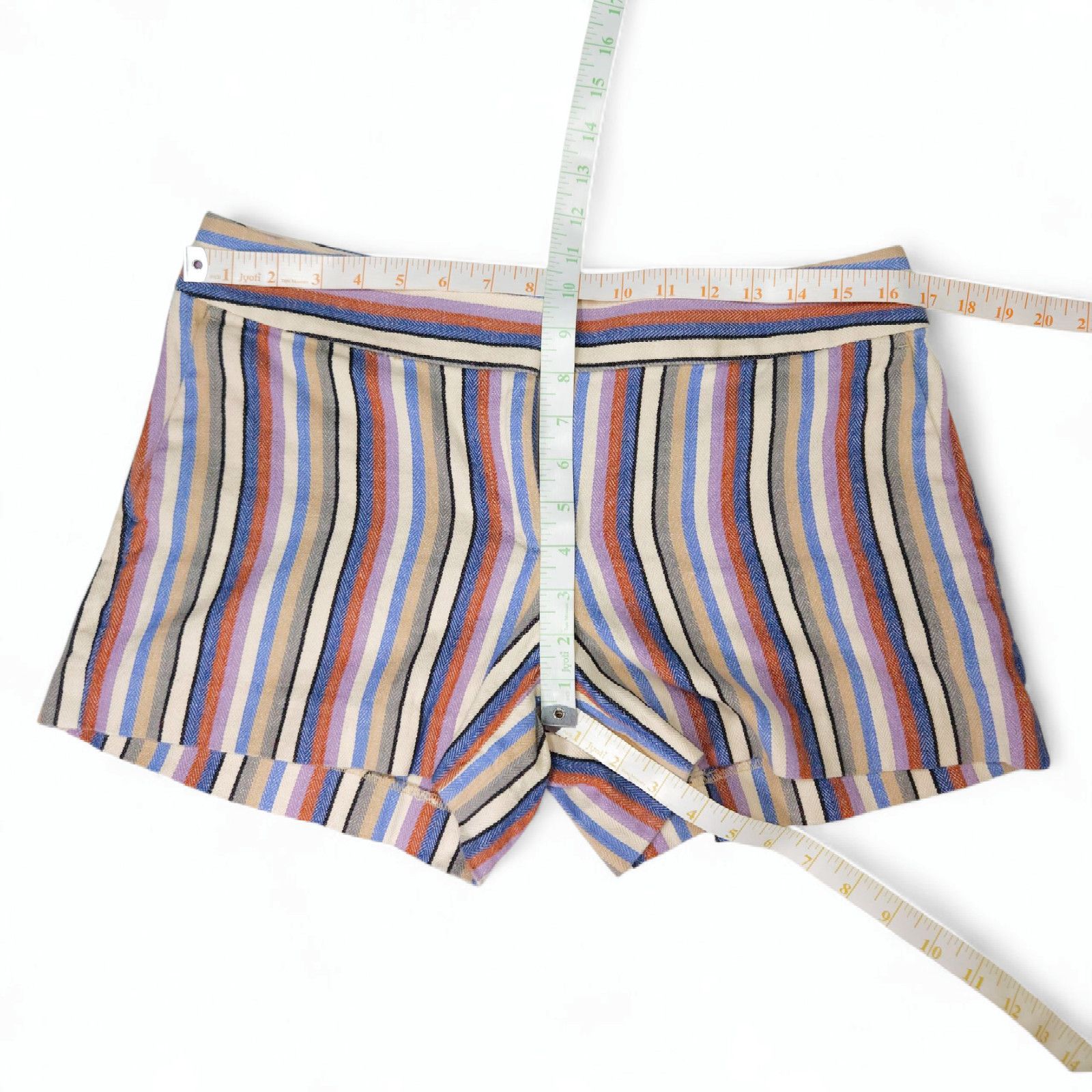 Loft EUC Loft The Riviera Chino Shorts Sz. 4 Linen Blend Summer Size 27" / US 4 / IT 40 - 6 Thumbnail