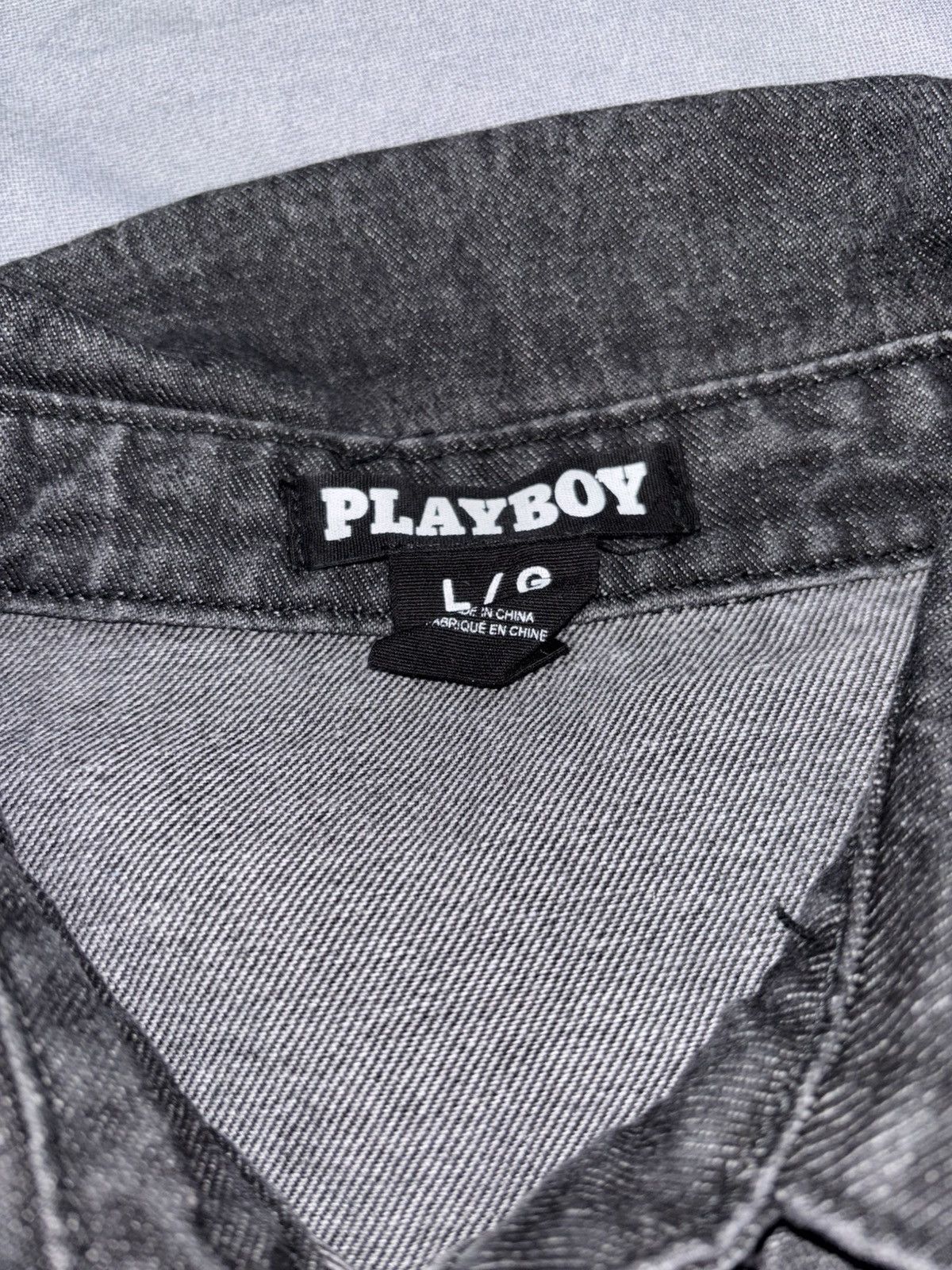 Playboy Rare designer Playboy denim jacket Size US L / EU 52-54 / 3 - 5 Thumbnail