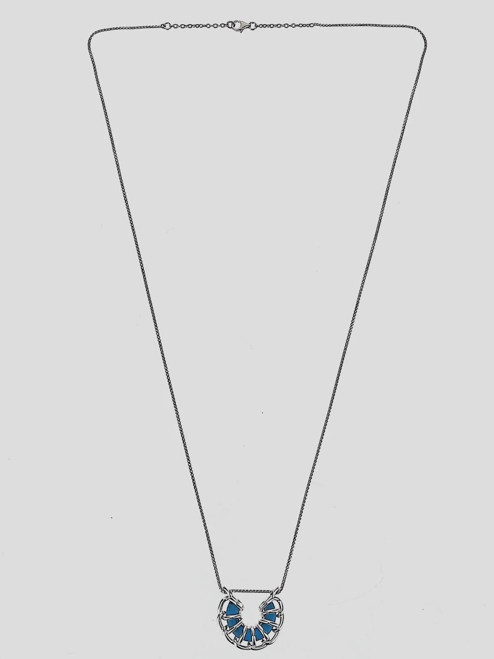 Bottega Veneta o1bcso1str0725 Size: OS / Weave Necklace in Silver Size ONE SIZE - 1 Thumbnail