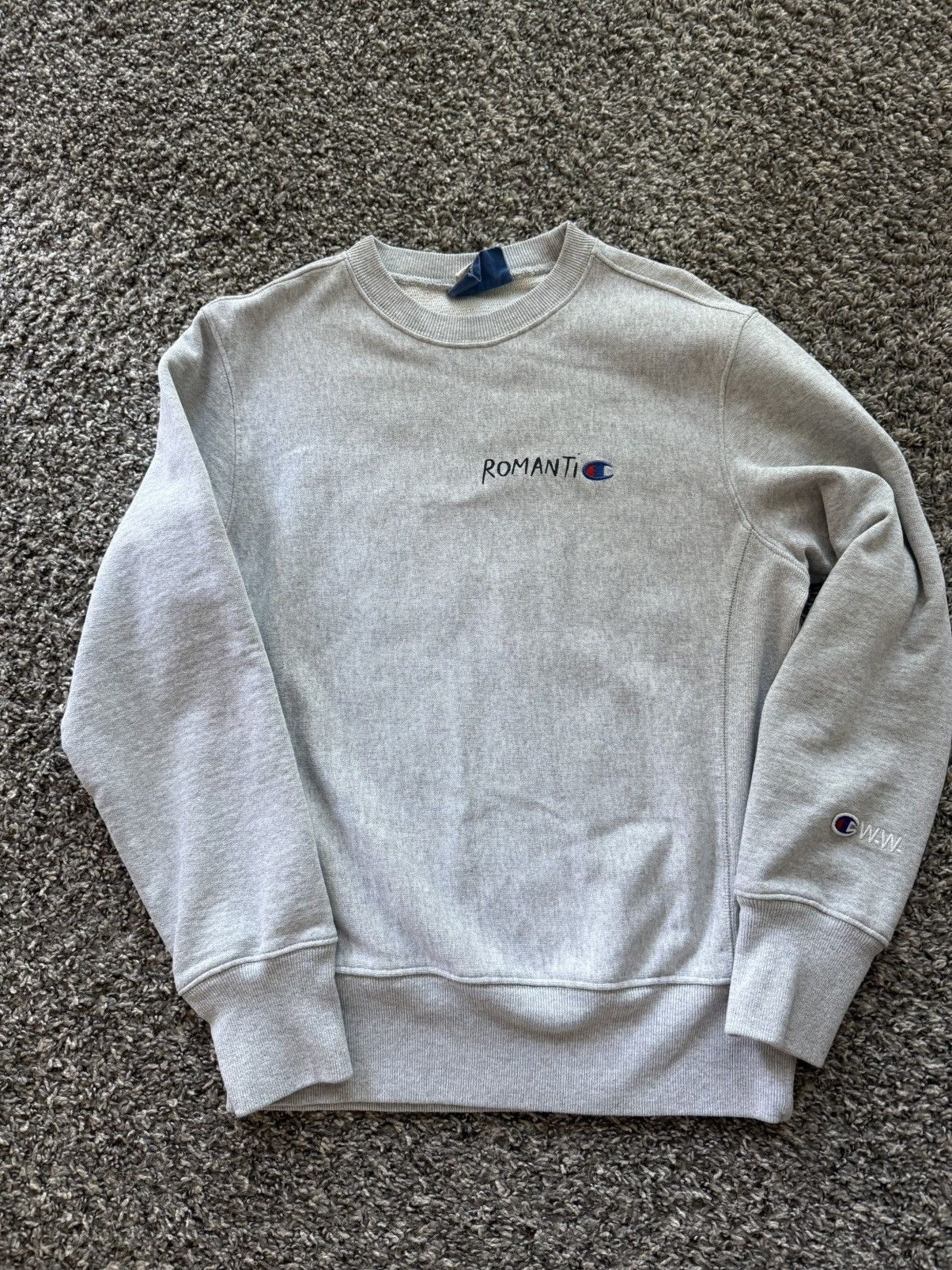 Wood Wood Wood wood Champion Romantic crewneck sweatshirt M Size US M / EU 48-50 / 2 - 1 Thumbnail