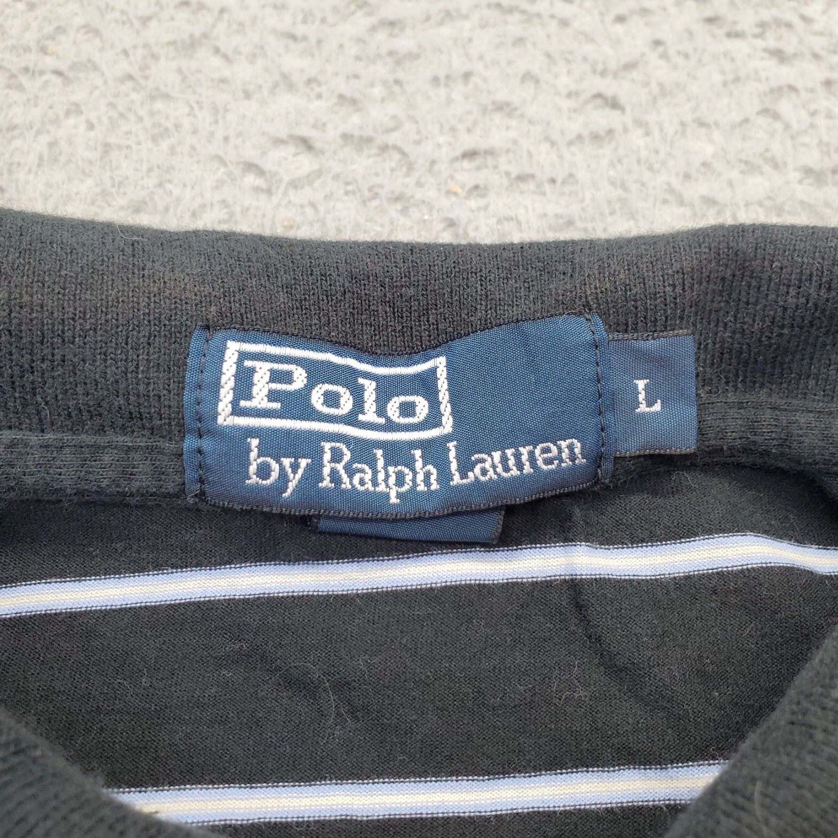 Polo Ralph Lauren Polo Ralph Lauren Polo Shirt Mens L Multi Striped High Low Slit Pony Logo Size US L / EU 52-54 / 3 - 6 Thumbnail
