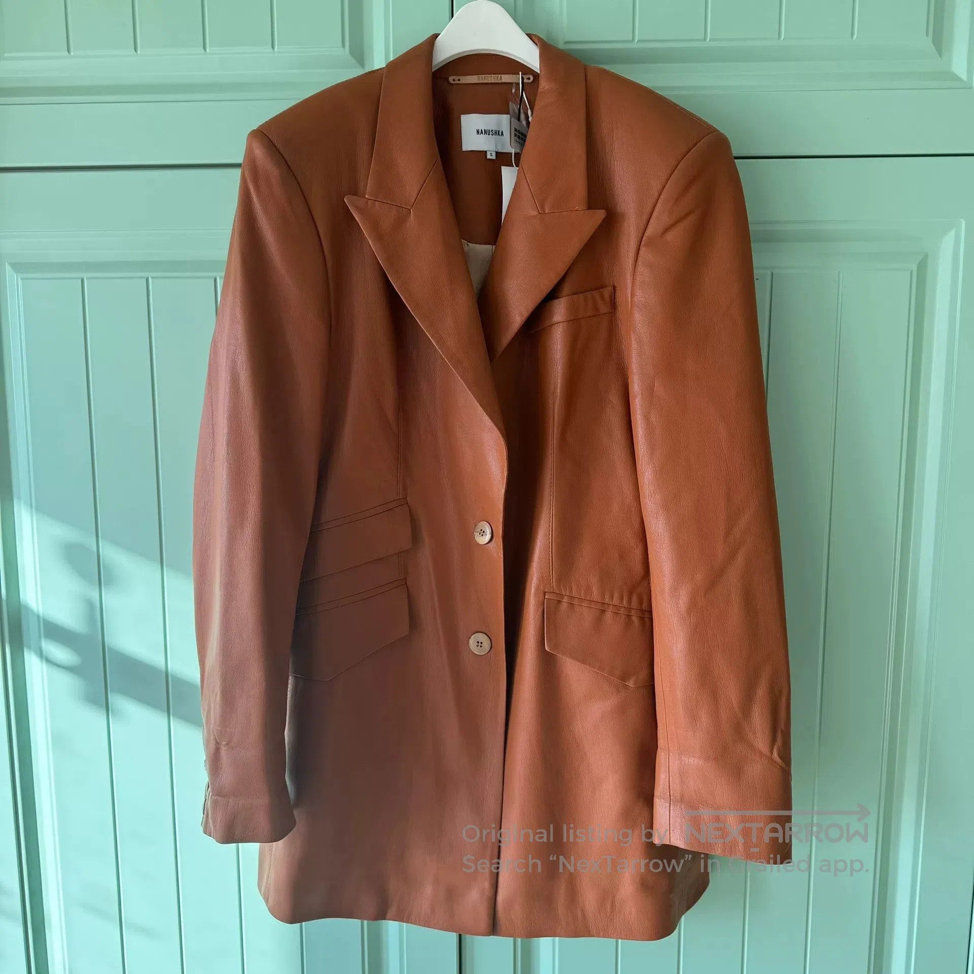 Nanushka Nanushka Brown Coat Size S. Size S / US 4 / IT 40 - 1 Thumbnail