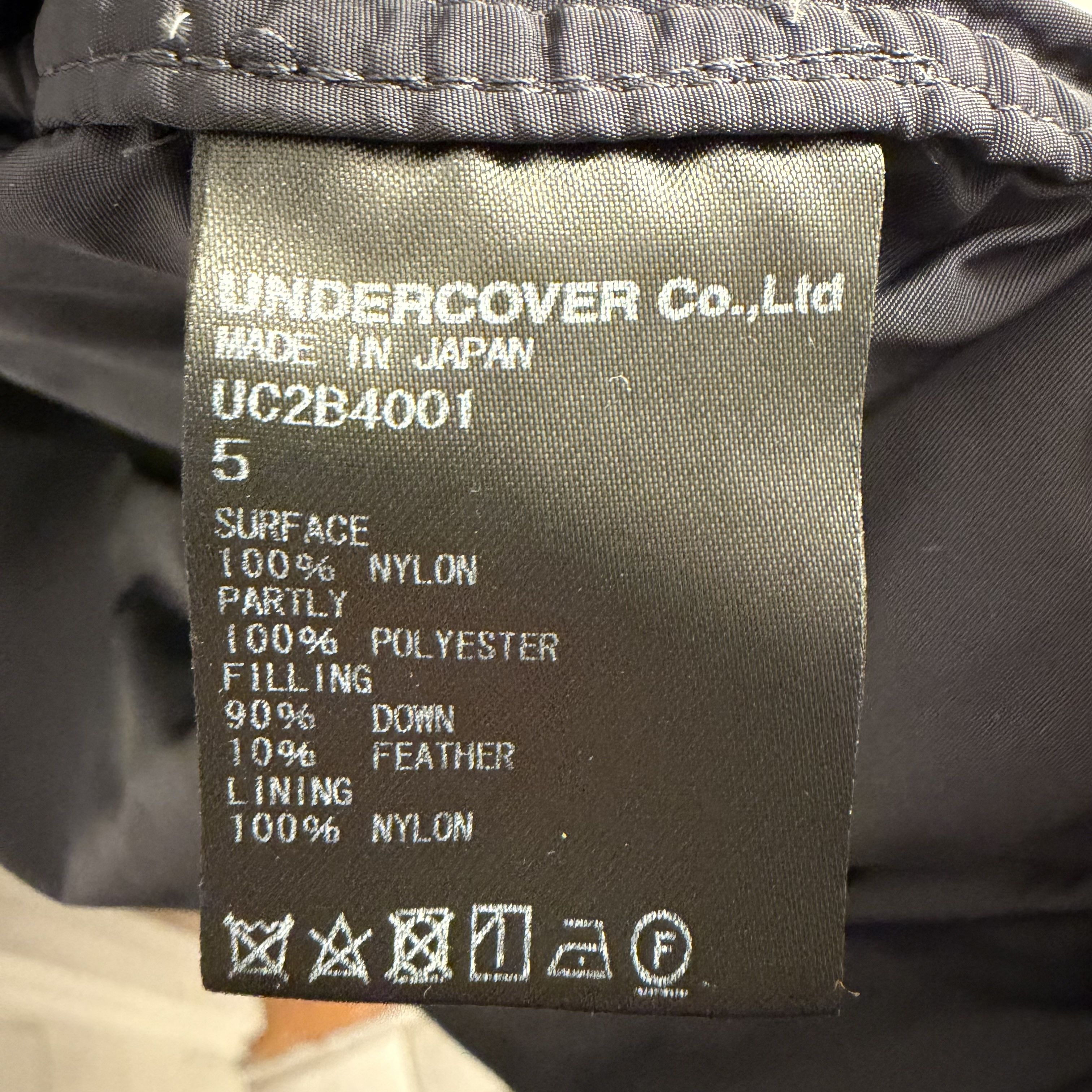 Undercover AW22 Faux shearling-trimmed down vest Size US XXL / EU 58 / 5 - 5 Thumbnail