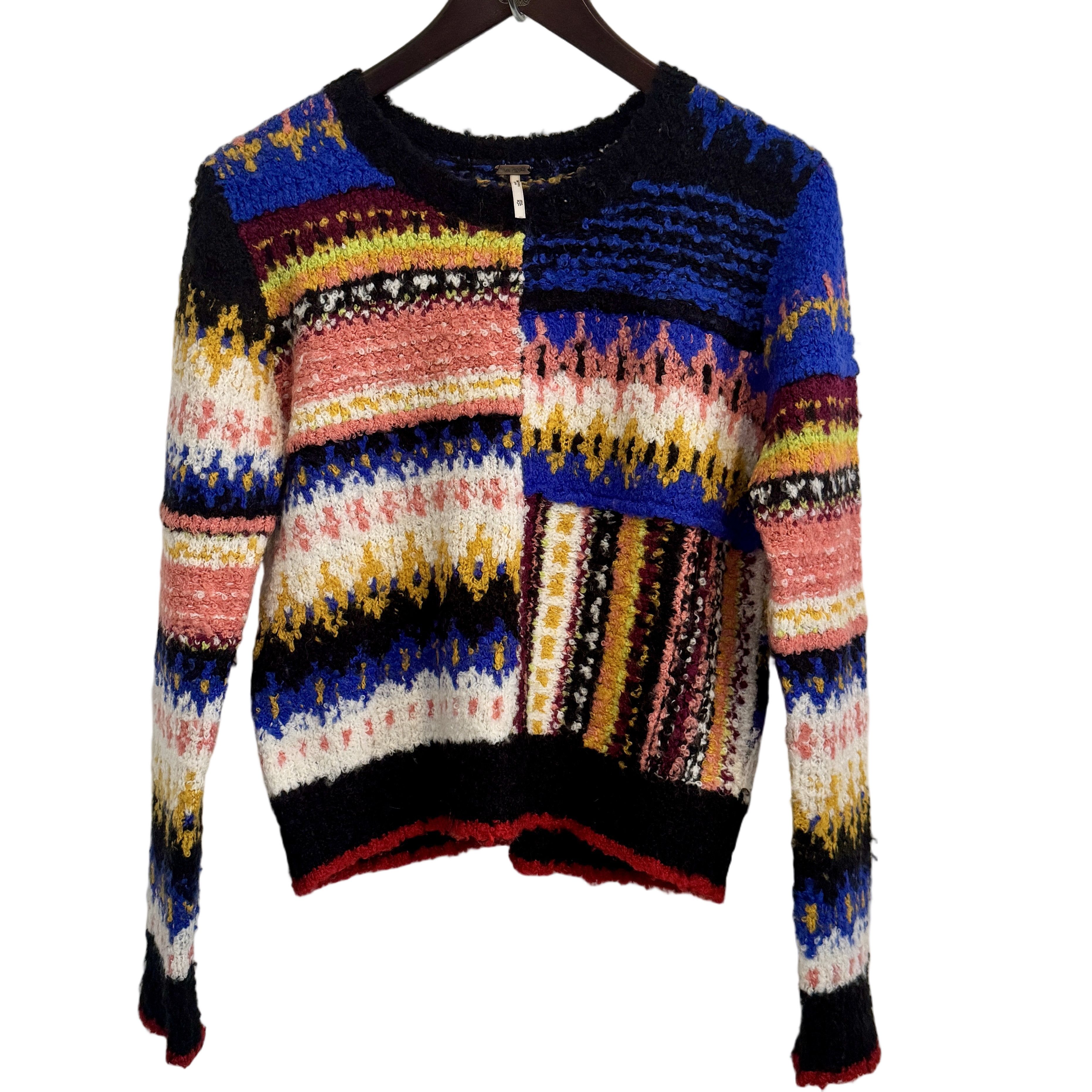 Free People 🎨 Free People Alpaca Knit Sweater • XS (also fits S) Size XS / US 0-2 / IT 36-38 - 4 Thumbnail