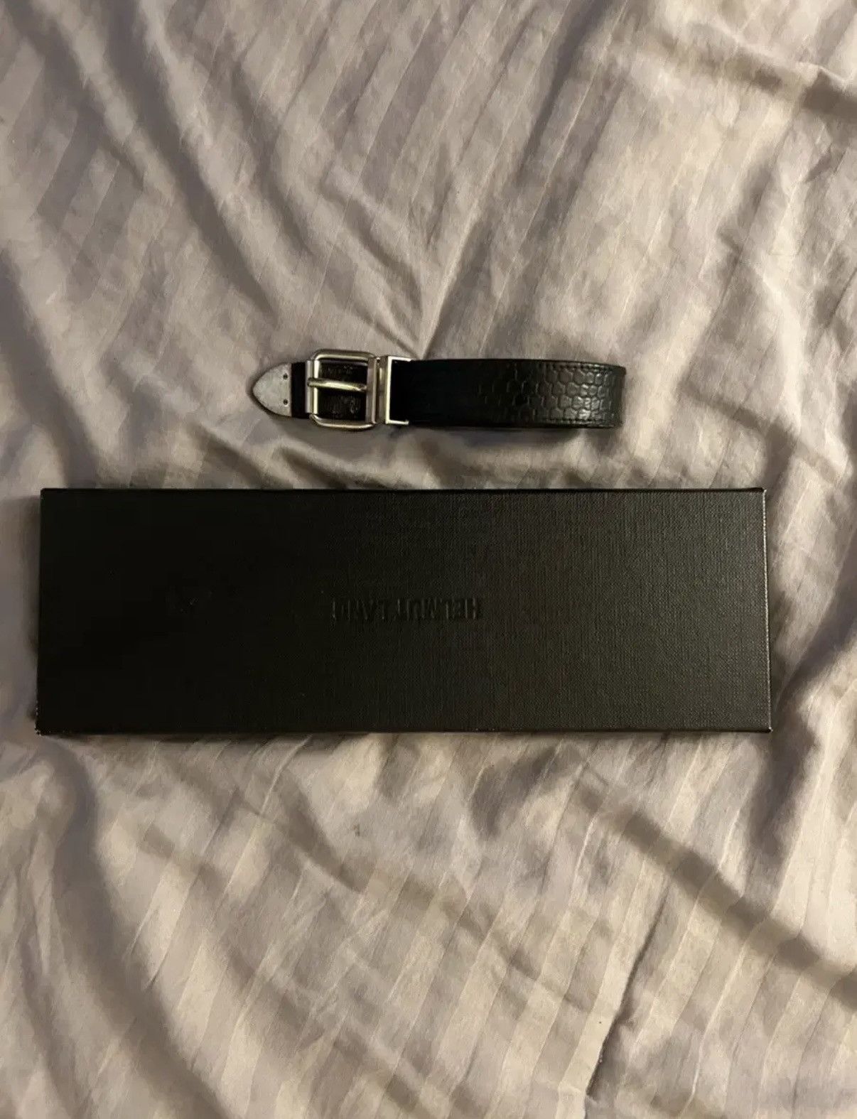 Helmut lang 04ss leather bracelet