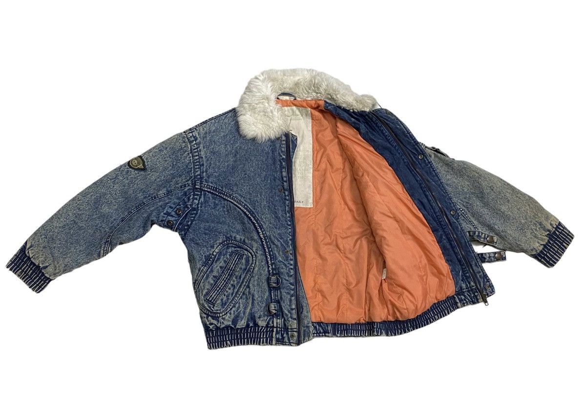 Vintage Vintage 80s Bobson asid wash denim jacket Size US S / EU 44-46 / 1 - 6 Thumbnail