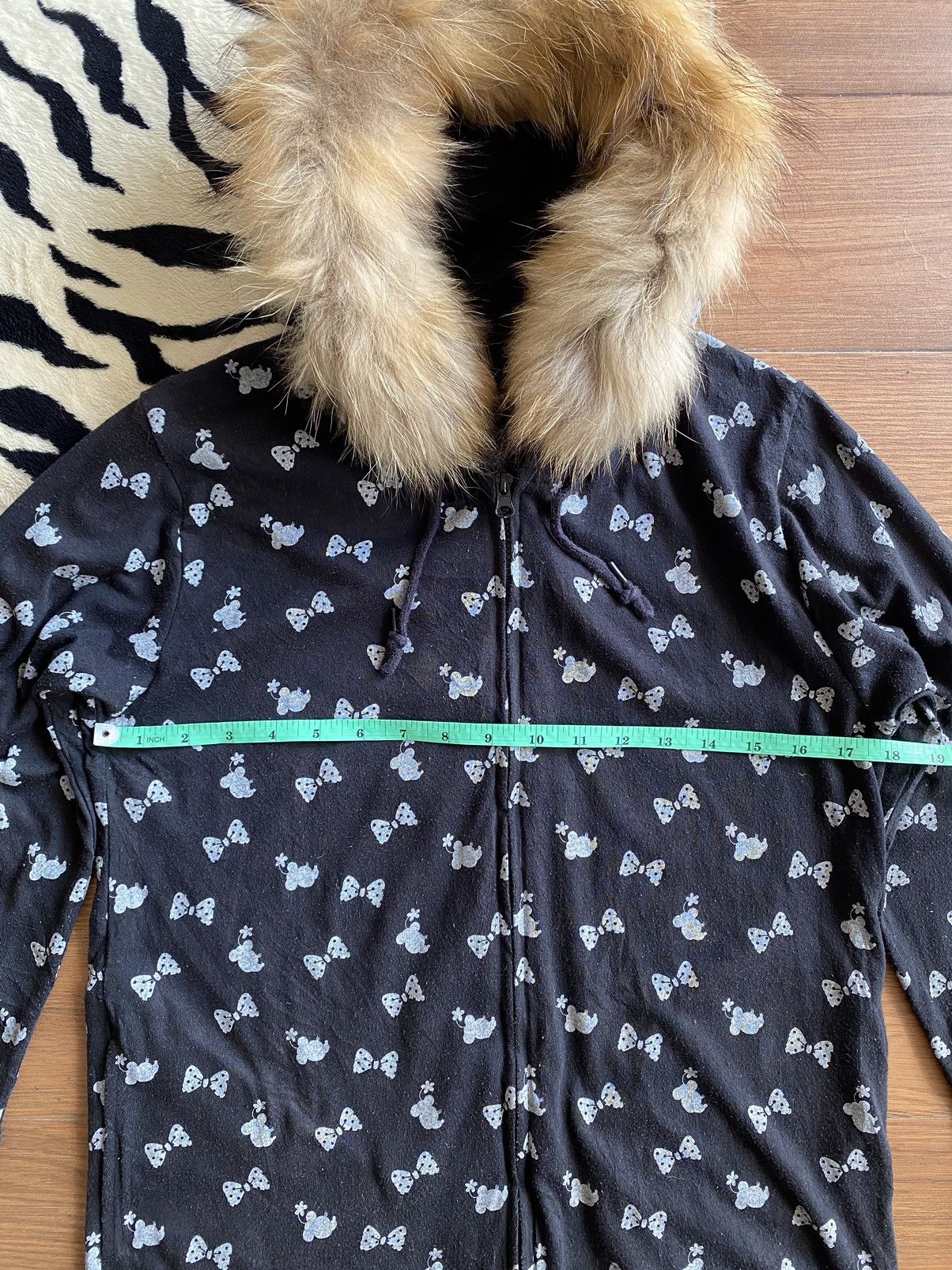 If Six Was Nine × Japanese Brand × Le Grande Bleu (L.G.B.) Japanese Brand Fur Hoodie Aop Ifsixwasnine Style Size US L / EU 52-54 / 3 - 7 Thumbnail
