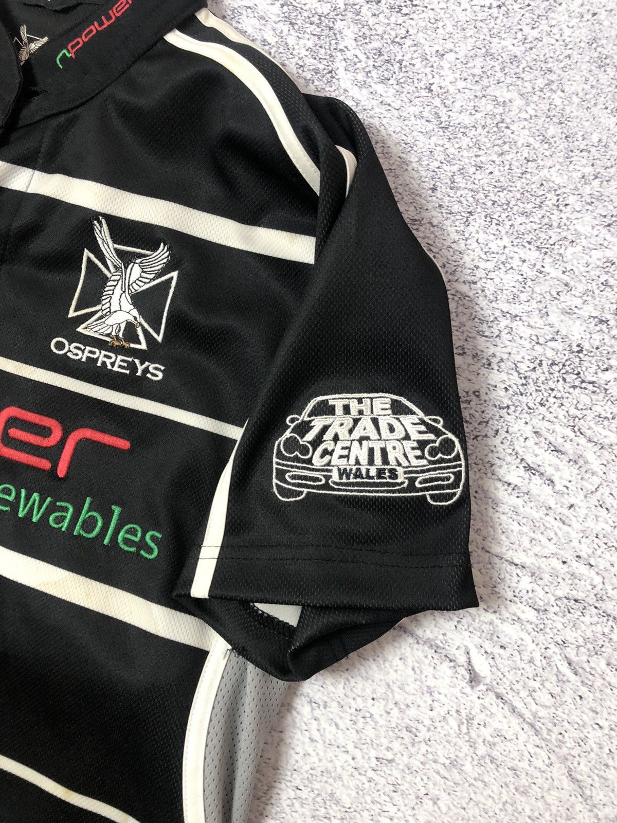 Other Men’s vintage jersey Rugby Ospreys size L y2k casual ykk Size US L / EU 52-54 / 3 - 4 Thumbnail
