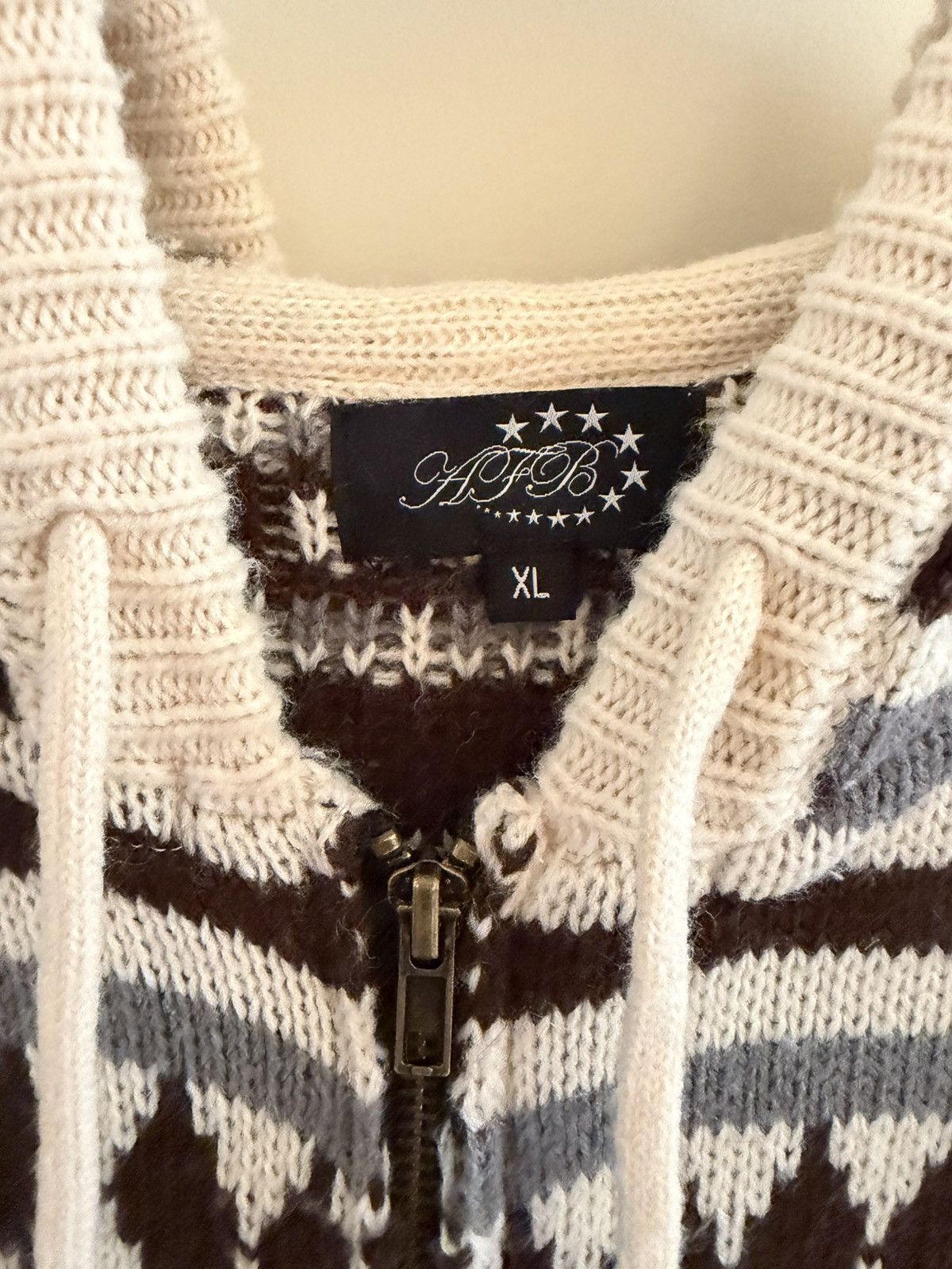 Other afb knit zip up sweater Size US XL / EU 56 / 4 - 3 Thumbnail