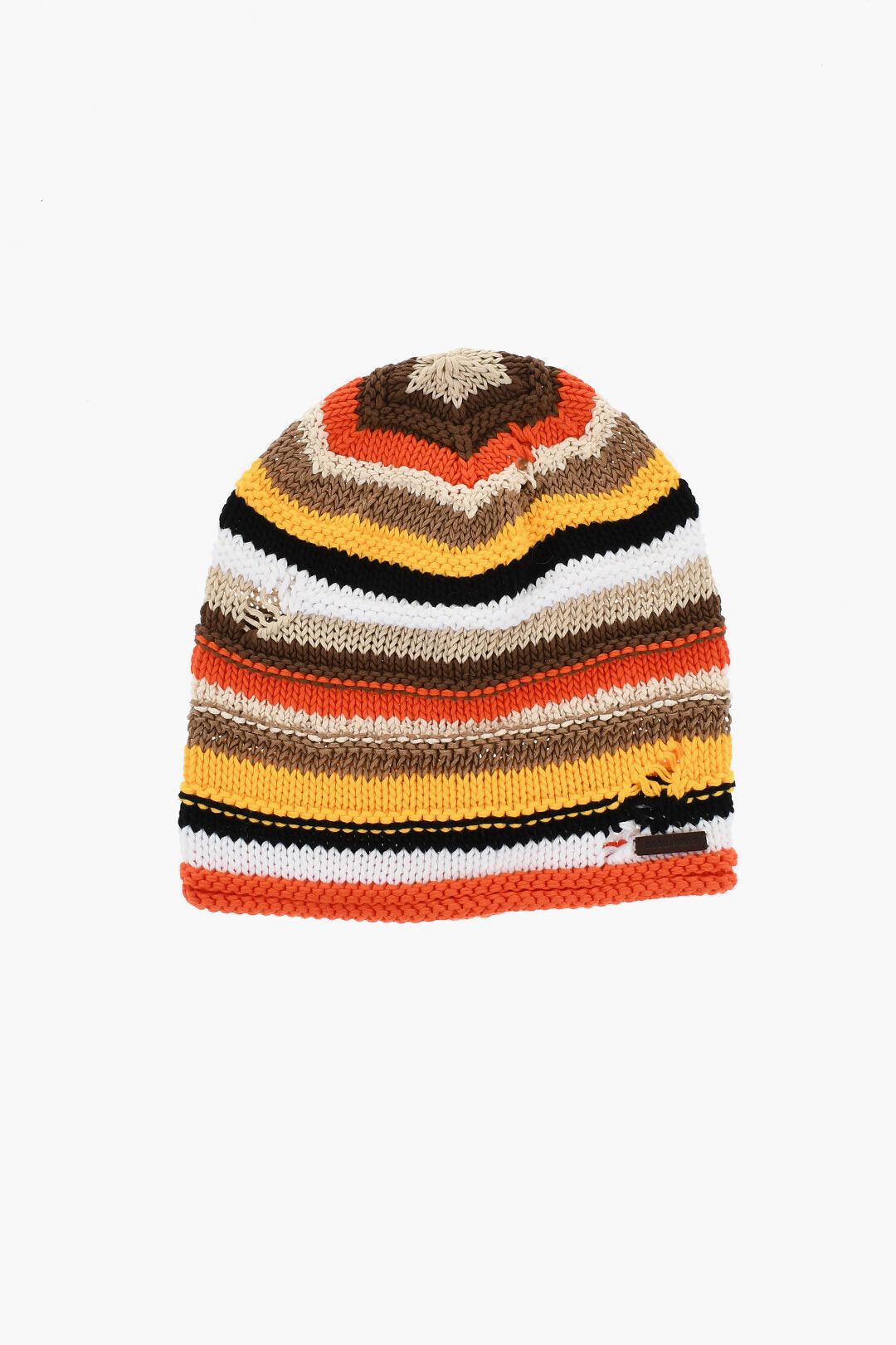 Dsquared2 Multicolour Linen-and-Cotton Beanie Size ONE SIZE - 1 Thumbnail