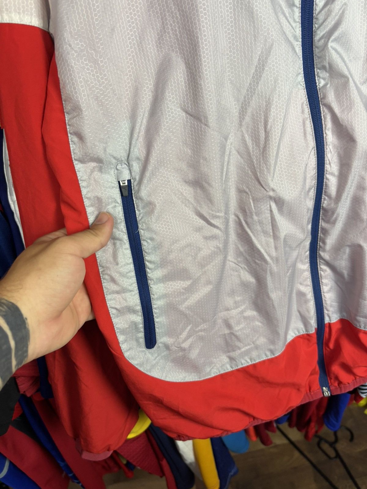 Puma Puma Arsenal 2014 Football Jacket Training Soccer Track Top Size US L / EU 52-54 / 3 - 6 Thumbnail