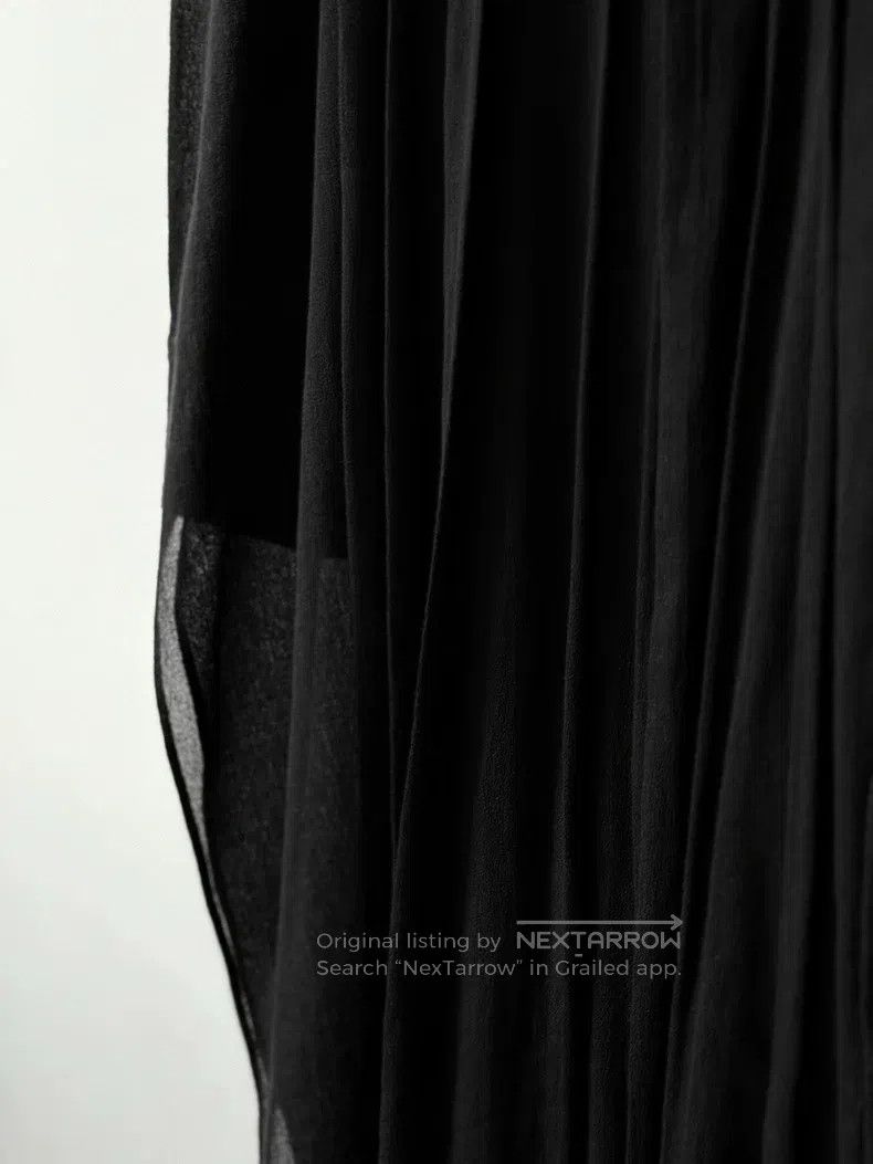 Yohji Yamamoto Yohji Yamamoto Size 1 Multi-layered pleated paneled long sh Size S / US 4 / IT 40 - 6 Thumbnail
