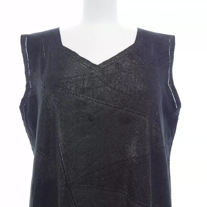 Issey Miyake Issey Miyake size:2 Black sleeveless dress Size S / US 4 / IT 40 - 3 Thumbnail