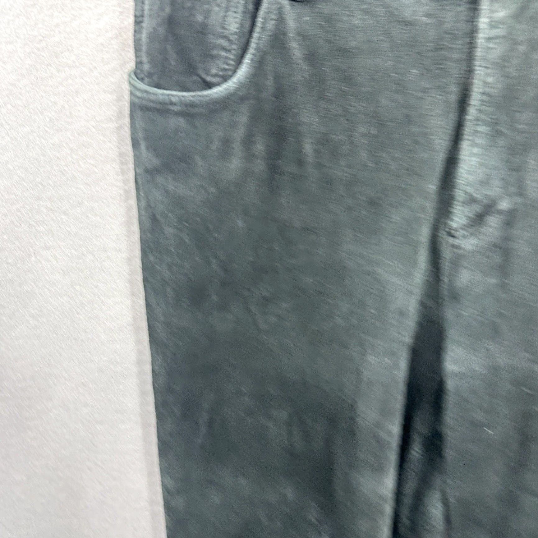 Vintage VINTAGE Chico's Pants Women Medium Black Suede Leather Hippie Southwestern 90s Y2K Size 32" / US 10 / IT 46 - 6 Thumbnail