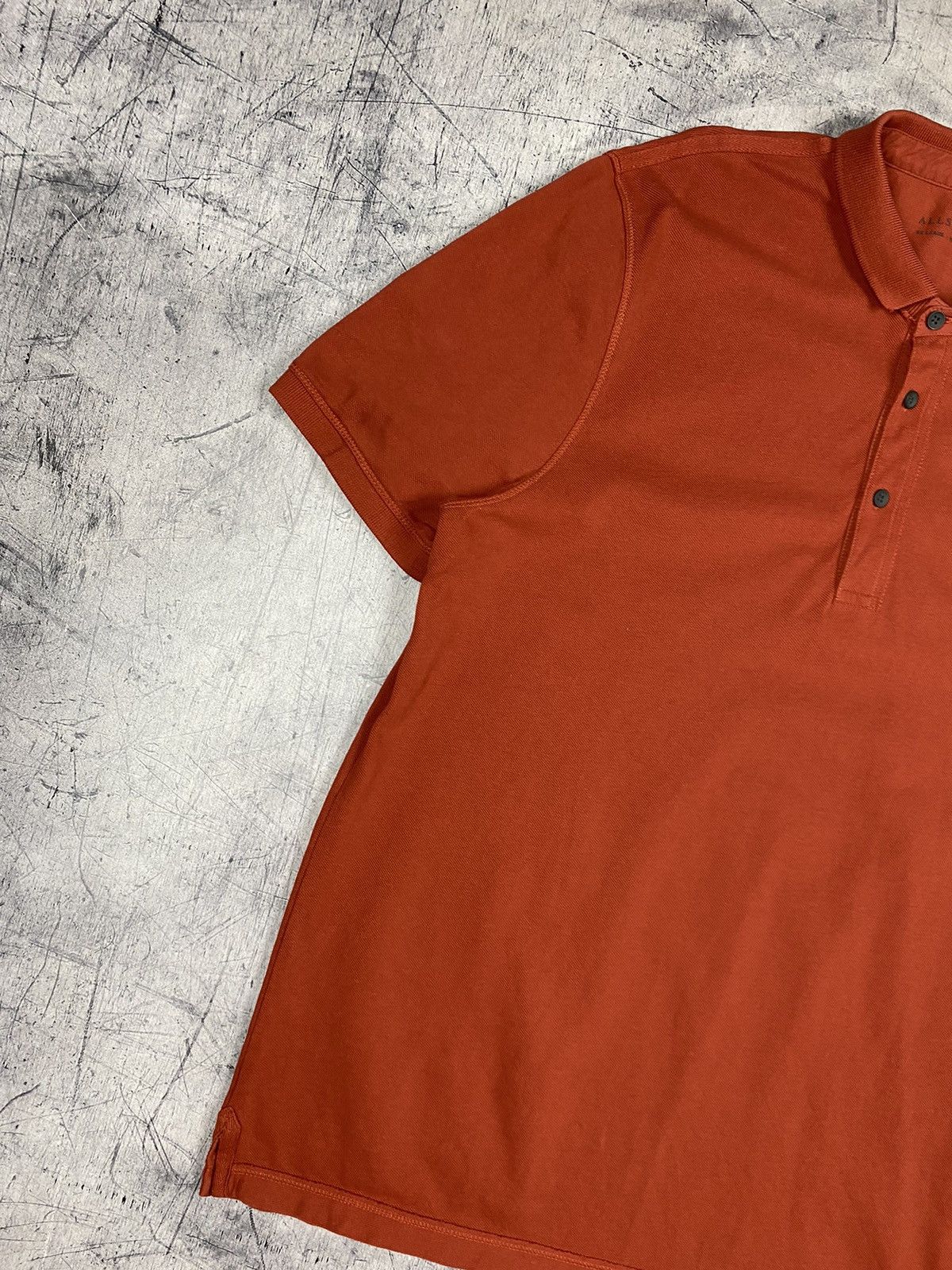 Allsaints Allsaints Designer Luxury Polo Shirt Size US XXL / EU 58 / 5 - 4 Thumbnail
