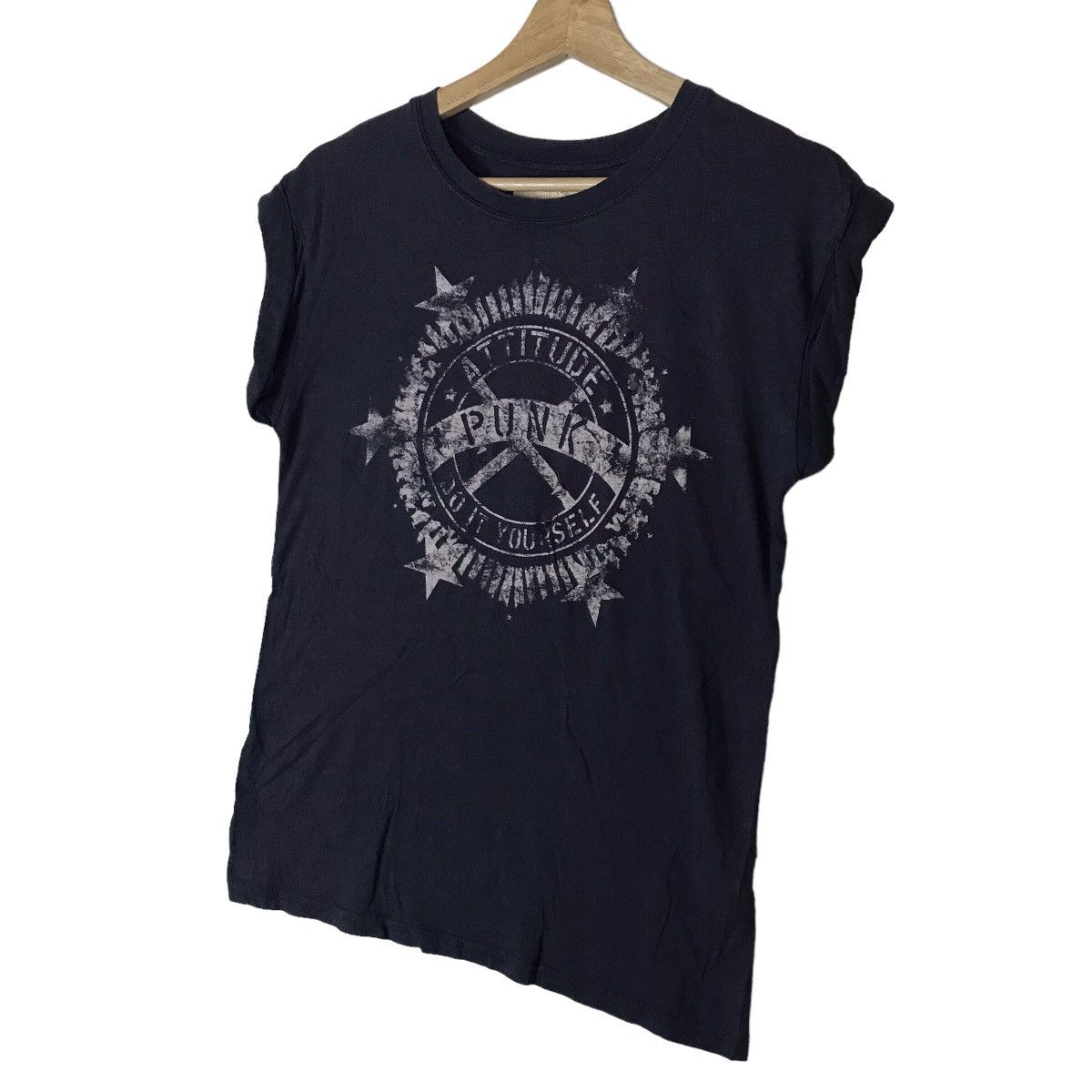 Zara Zara Trafaluc Punk Gothic Tee Shirt Size S / US 4 / IT 40 - 5 Thumbnail