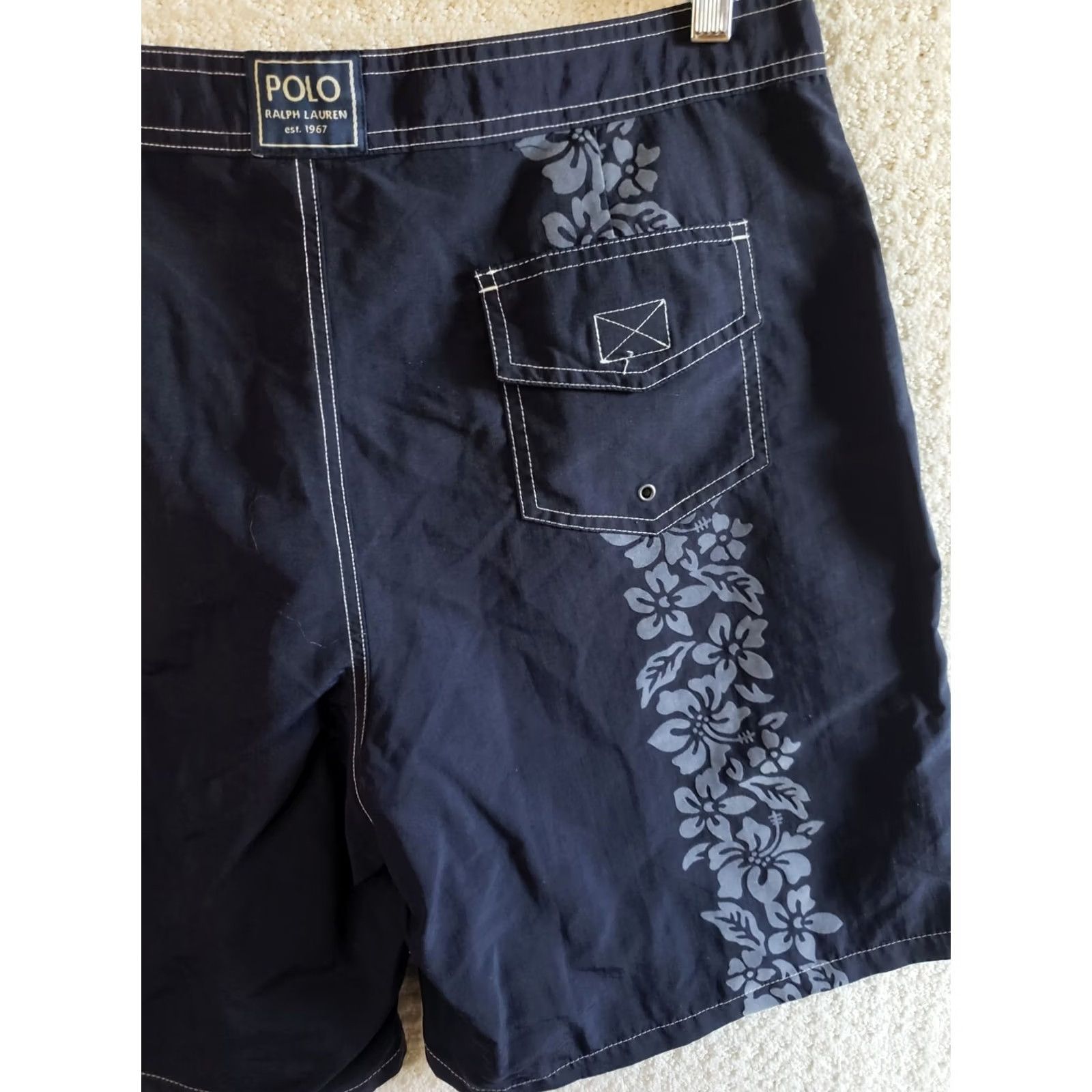 Polo Ralph Lauren Polo Ralph Lauren Board Shorts Size 34 Blue Men’s 9” Pair No Liner Size US S / EU 44-46 / 1 - 7 Thumbnail