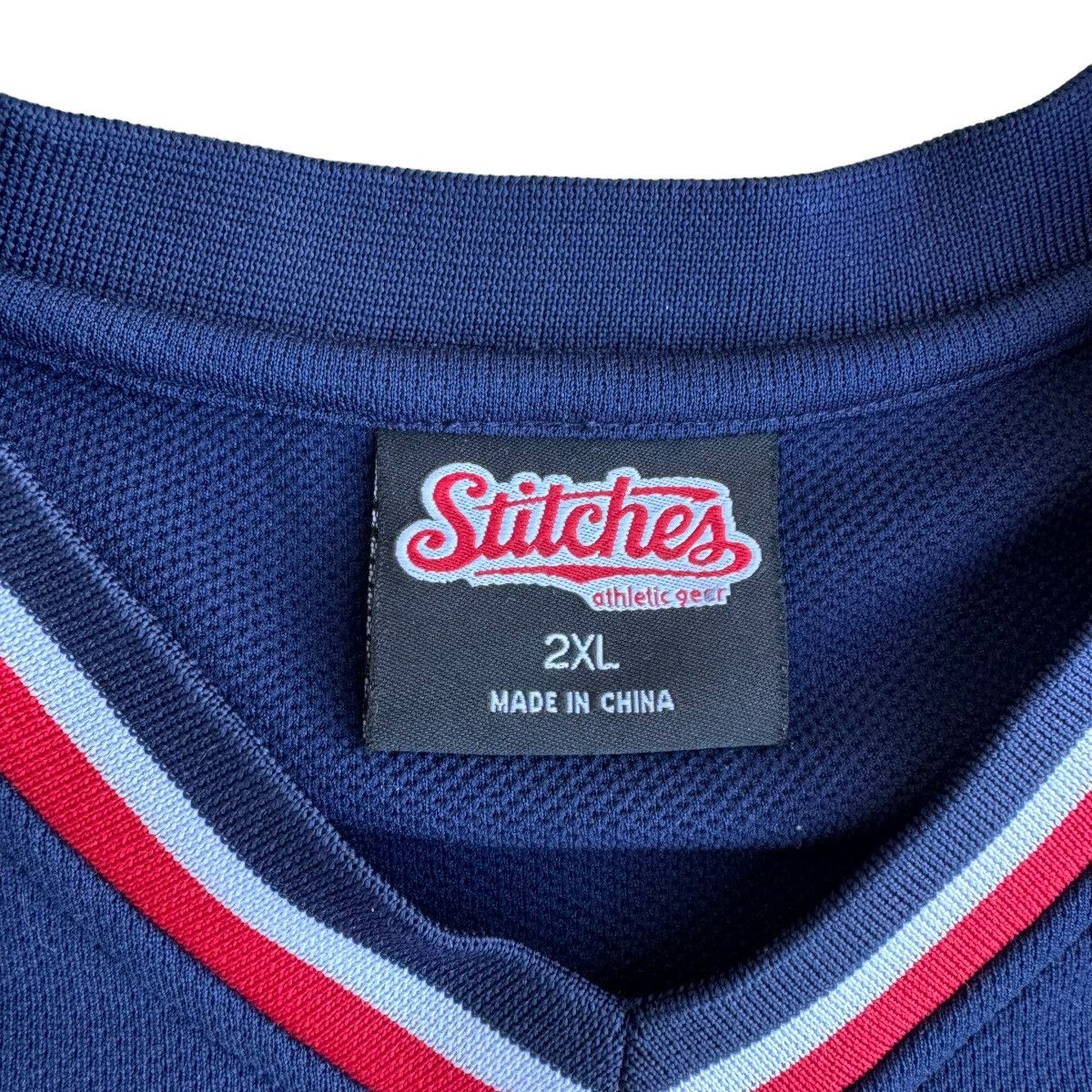 MLB × Vintage Boston Red Sox Early 2000s Stitches Navy MLB Jersey vintage Size US XXL / EU 58 / 5 - 5 Thumbnail