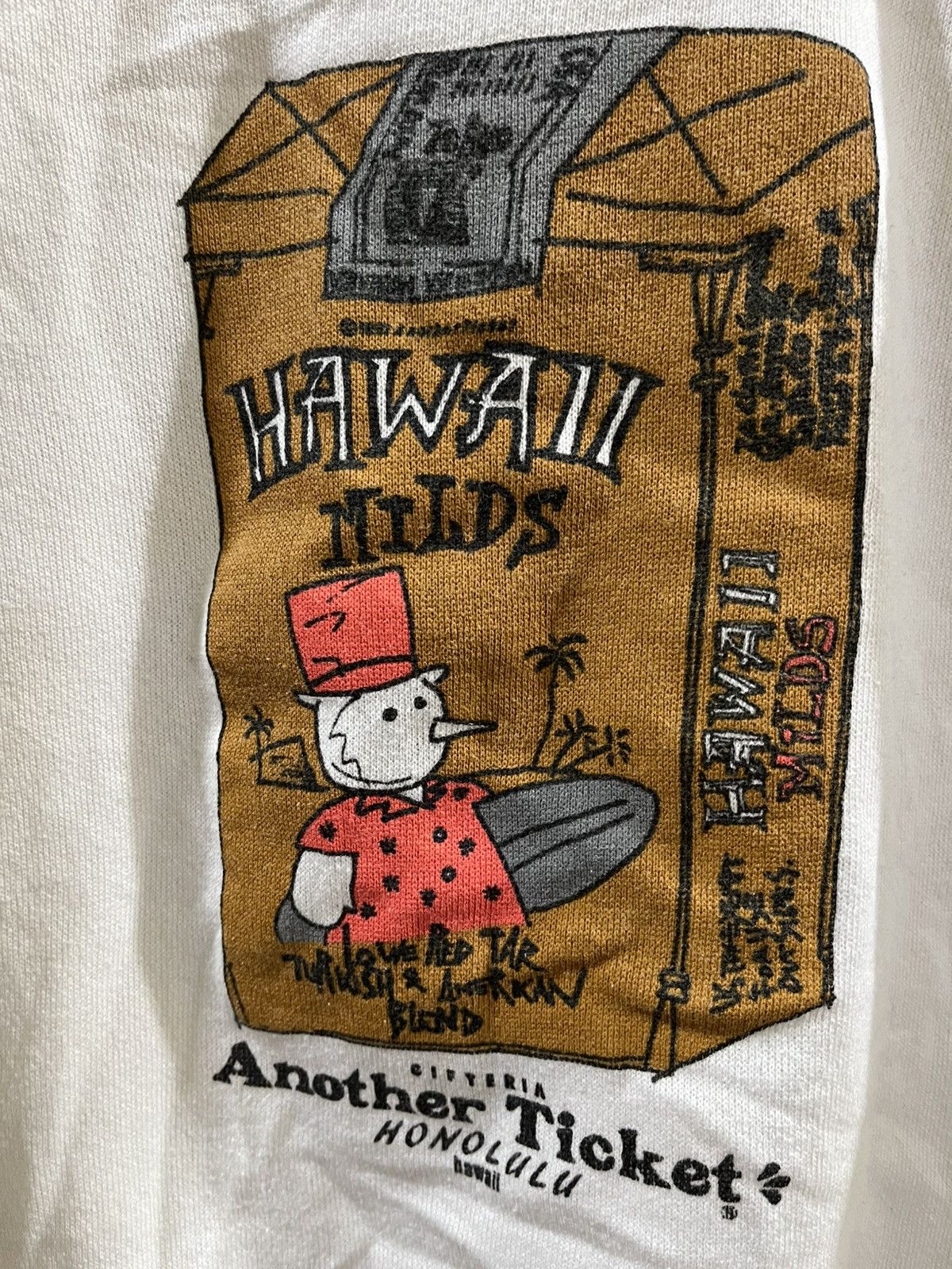 Hanes vintage 80s Another Ticket Honolulu triblend sweatshirt Size US S / EU 44-46 / 1 - 10 Thumbnail