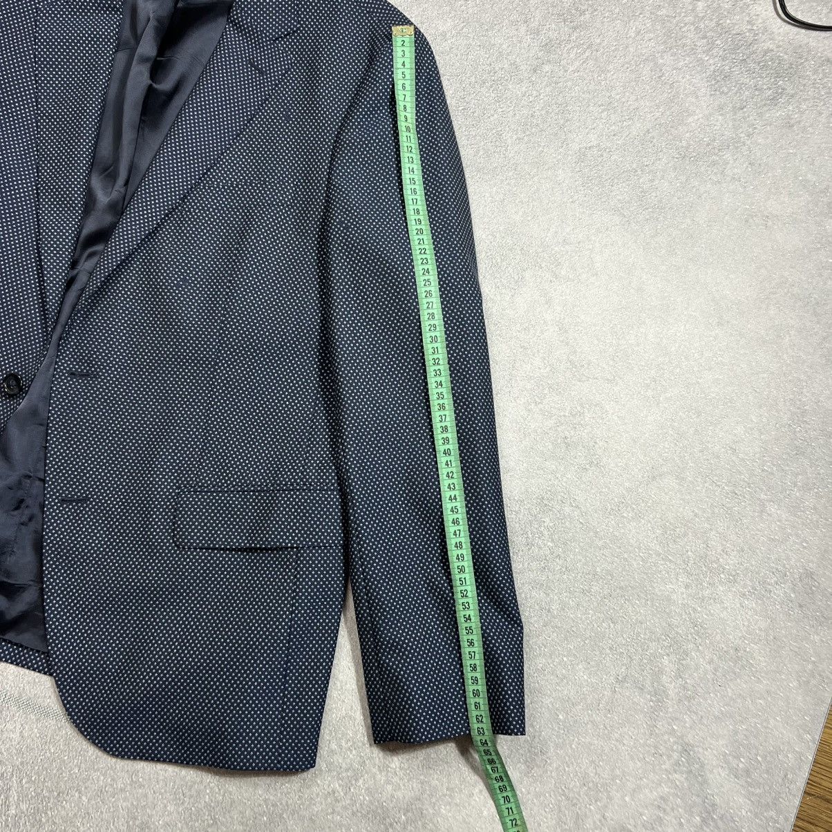 Other 🌀 Vintage Blue Tommy Hilfiger x Rick Owens Style Blazer Size 48L - 16 Thumbnail
