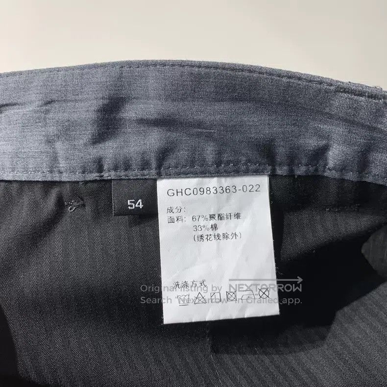 Givenchy Givenchy 888 Dark Gray Casual Slacks Size US 38 / EU 54 - 7 Thumbnail
