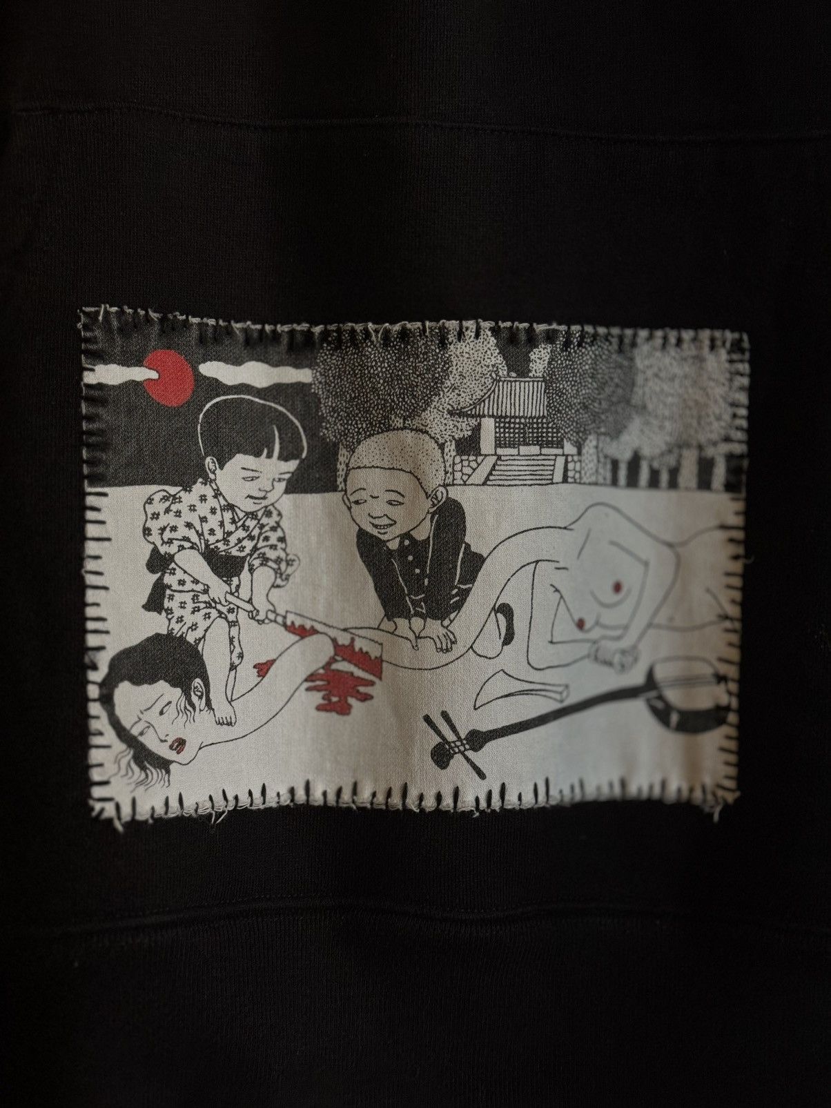 Supreme Toshio Saeki Hooded Sweatshirt Size US XL / EU 56 / 4 - 10 Thumbnail