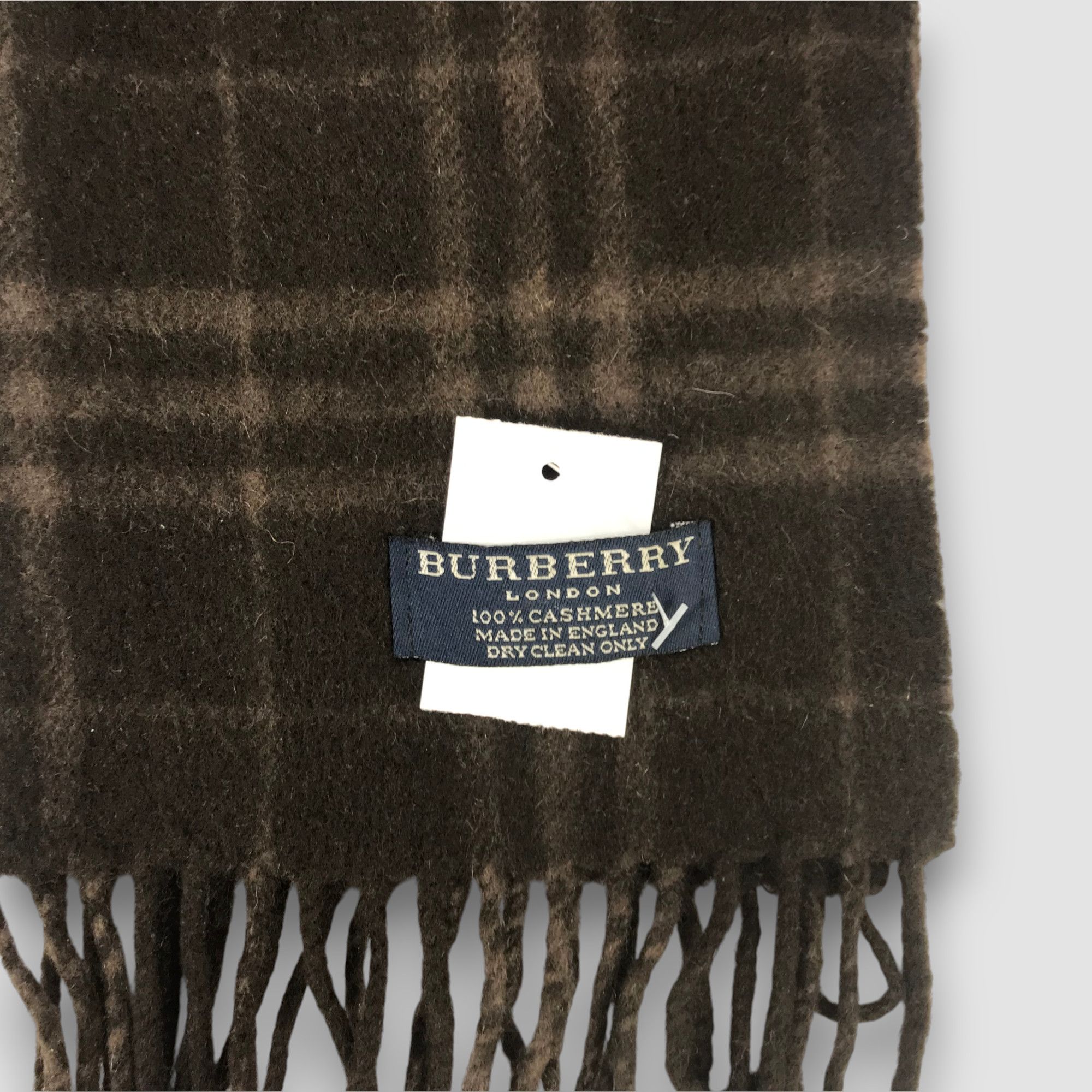 Burberry Vintage Burberry Cashmere Scarf Nova Check Scarves Size ONE SIZE - 3 Thumbnail