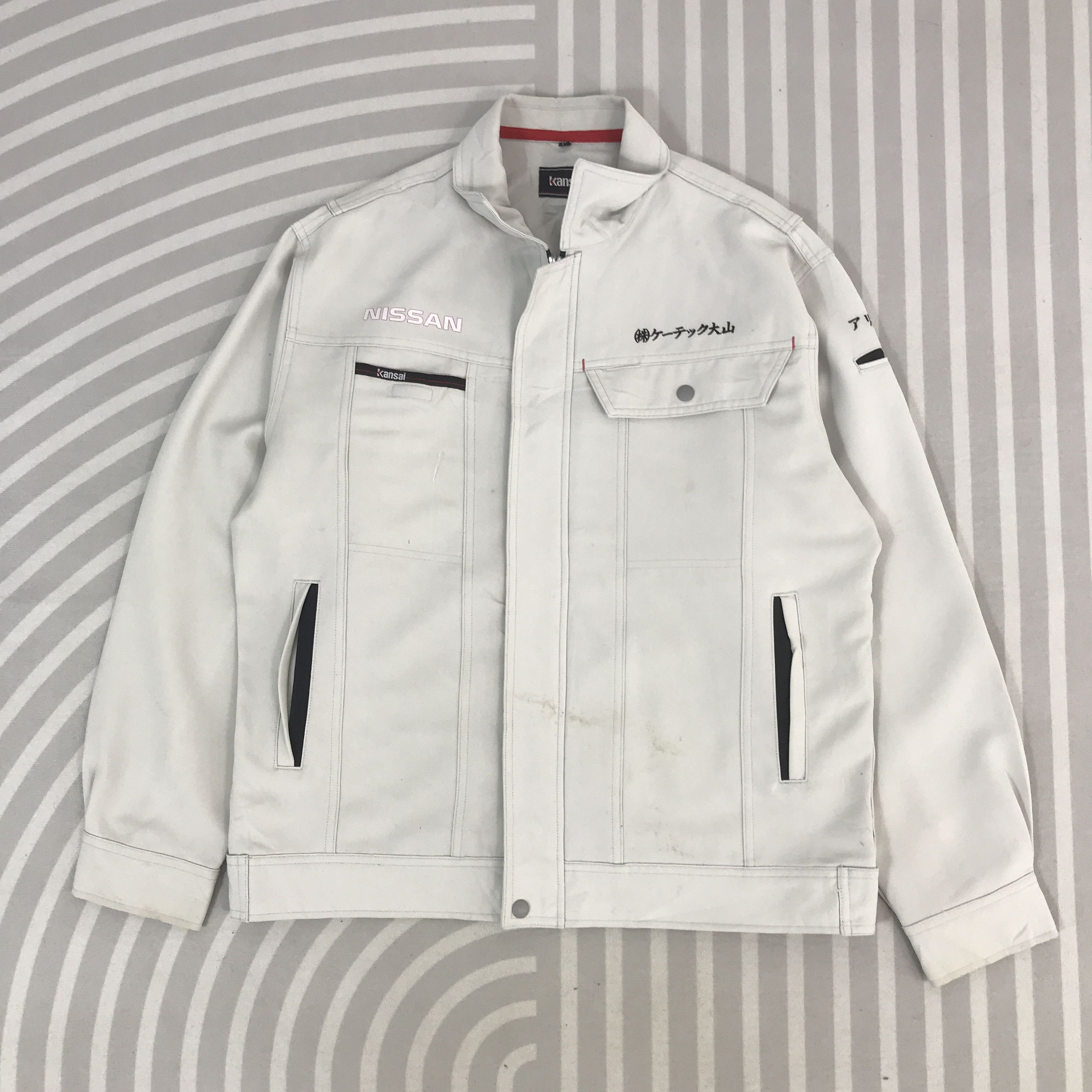 Kansai Yamamoto Vintage Nissan Nismo Racing Japanese custom Jacket Size US L / EU 52-54 / 3 - 2 Thumbnail
