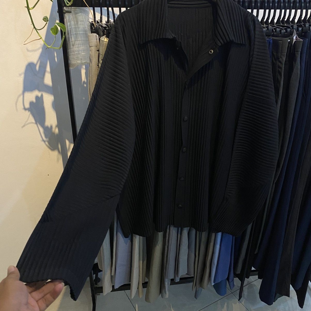 Japanese Brand Monplisse like pleats please not issey miyake style Size US XXL / EU 58 / 5 - 5 Thumbnail