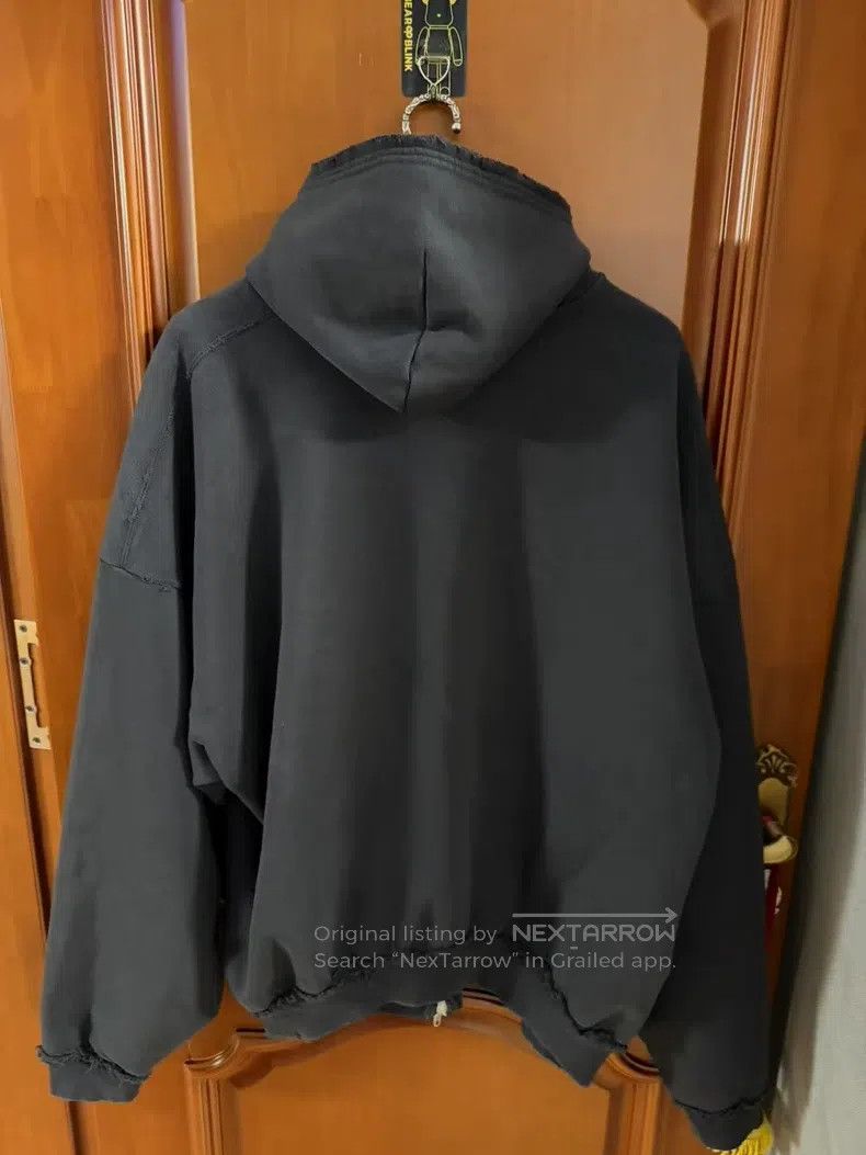 Balenciaga Balenciaga Black Zip-up Hoodie Size US XS / EU 42 / 0 - 2 Thumbnail