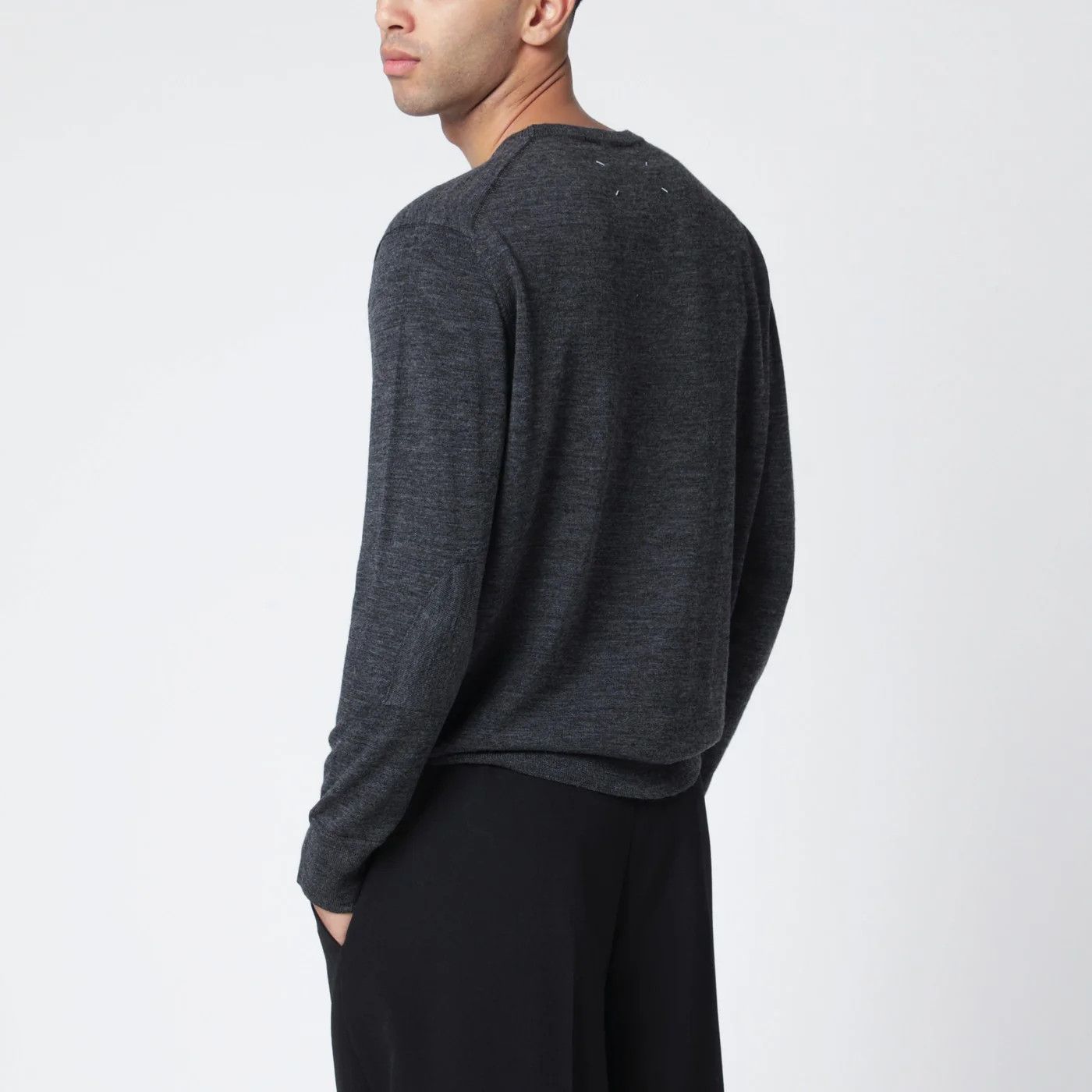 Maison Margiela o1d2blof0526 Wool-blend Sweaters in Grey Size US M / EU 48-50 / 2 - 3 Thumbnail