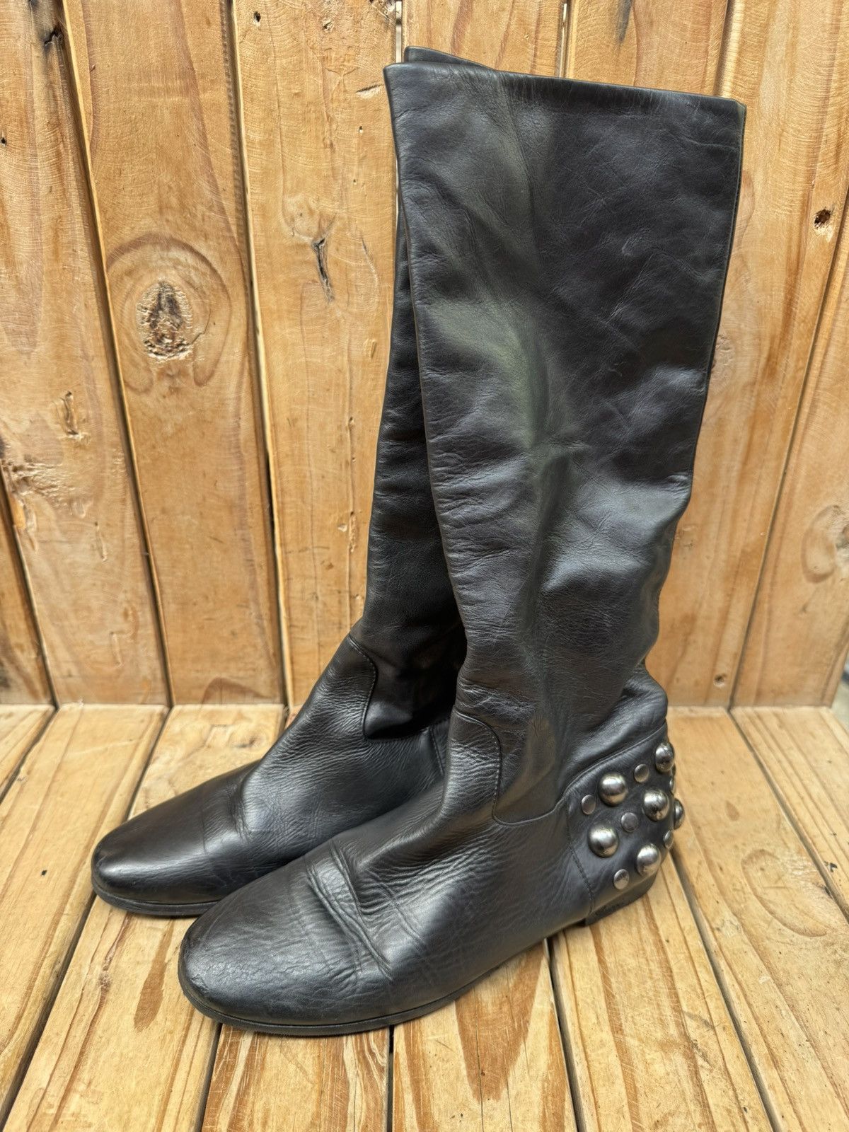 Gucci Gucci black women’s leather boots sz EUR 35.5 USA 5.5 Size US 5.5 / IT 35.5 - 22 Thumbnail