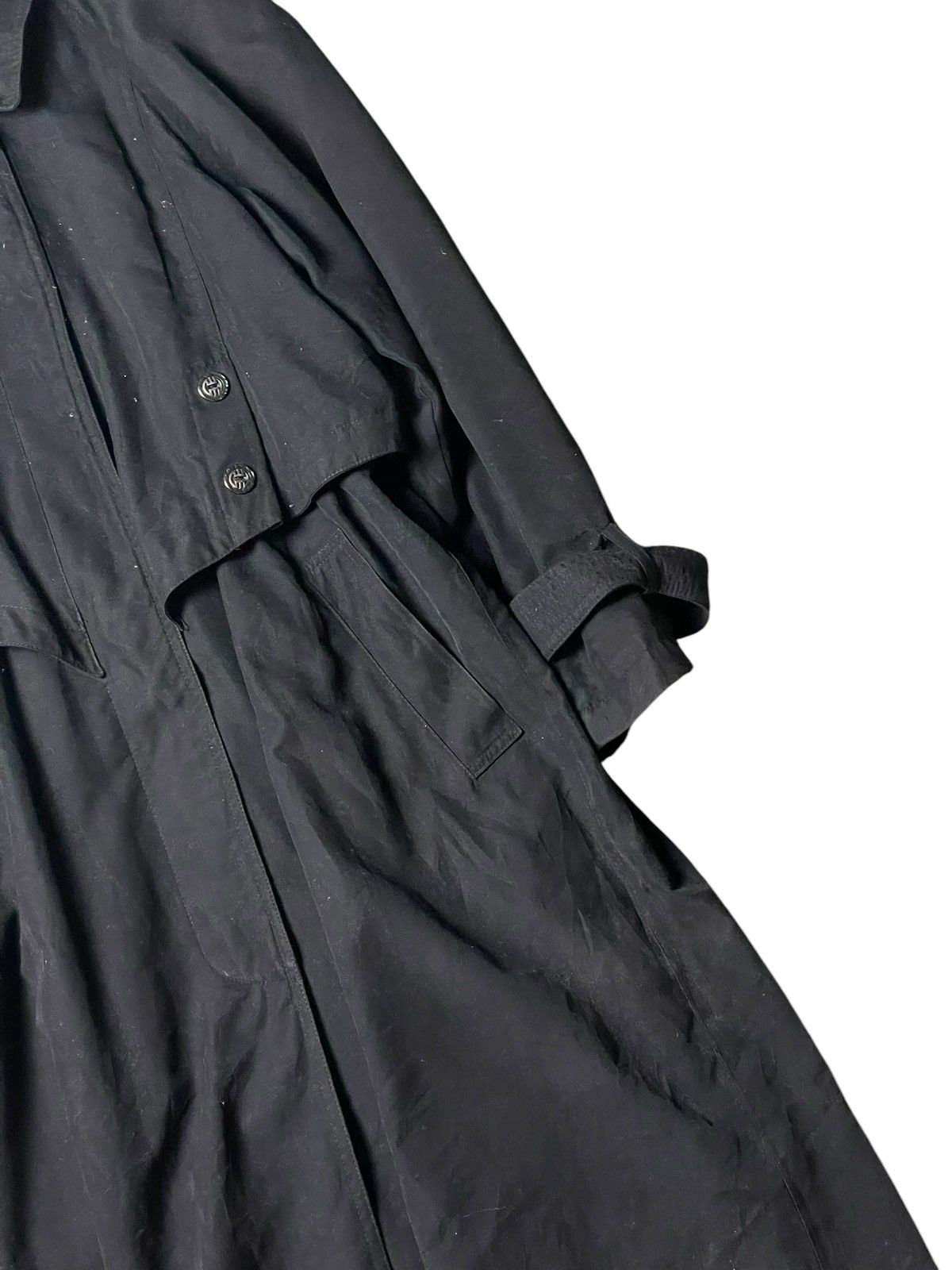 Japanese Brand × Vintage Japanese Brand Casual Long Trench Coat (96) Size US XXS / EU 40 - 3 Thumbnail